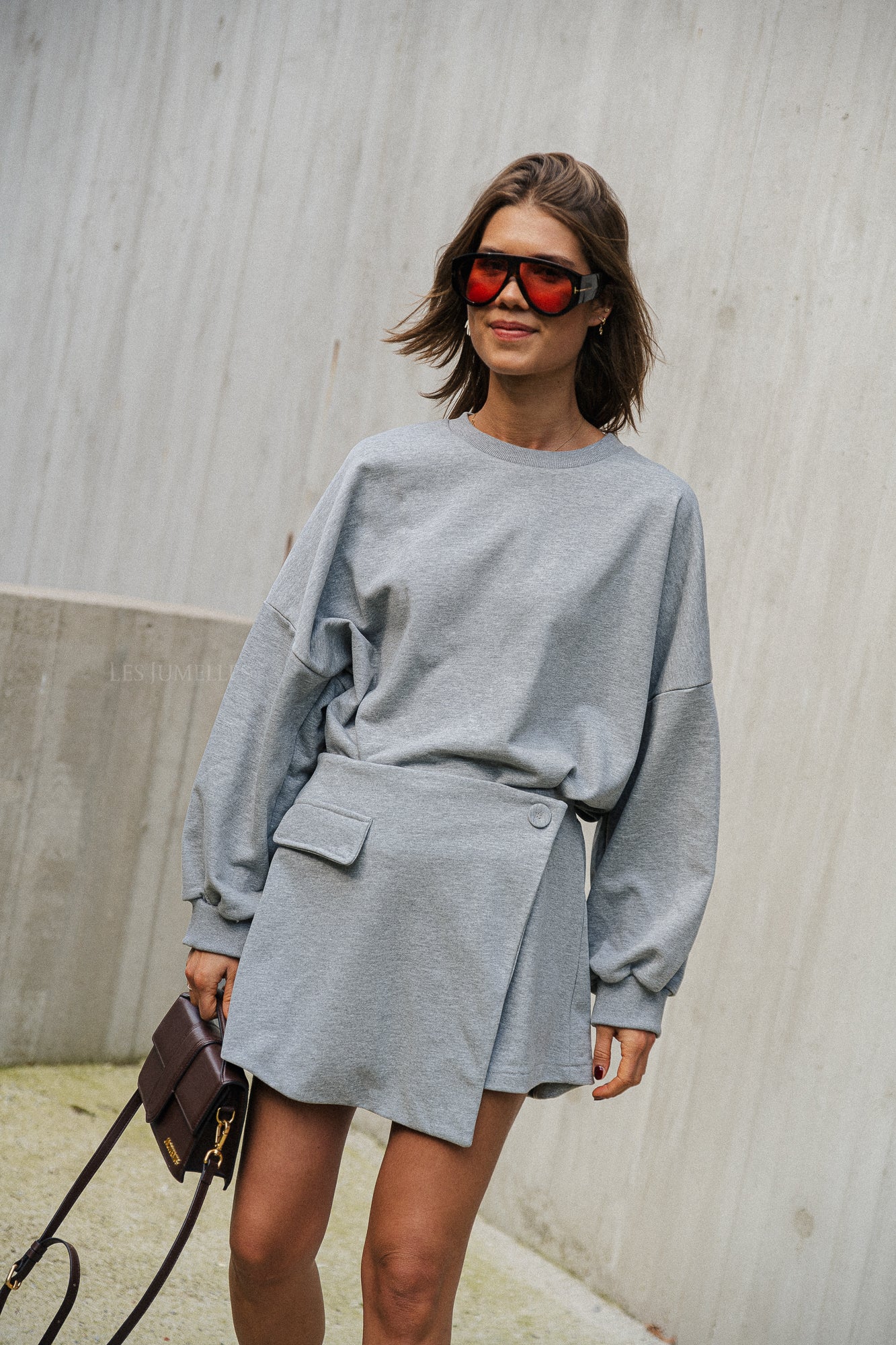 Jolie Pullover grau