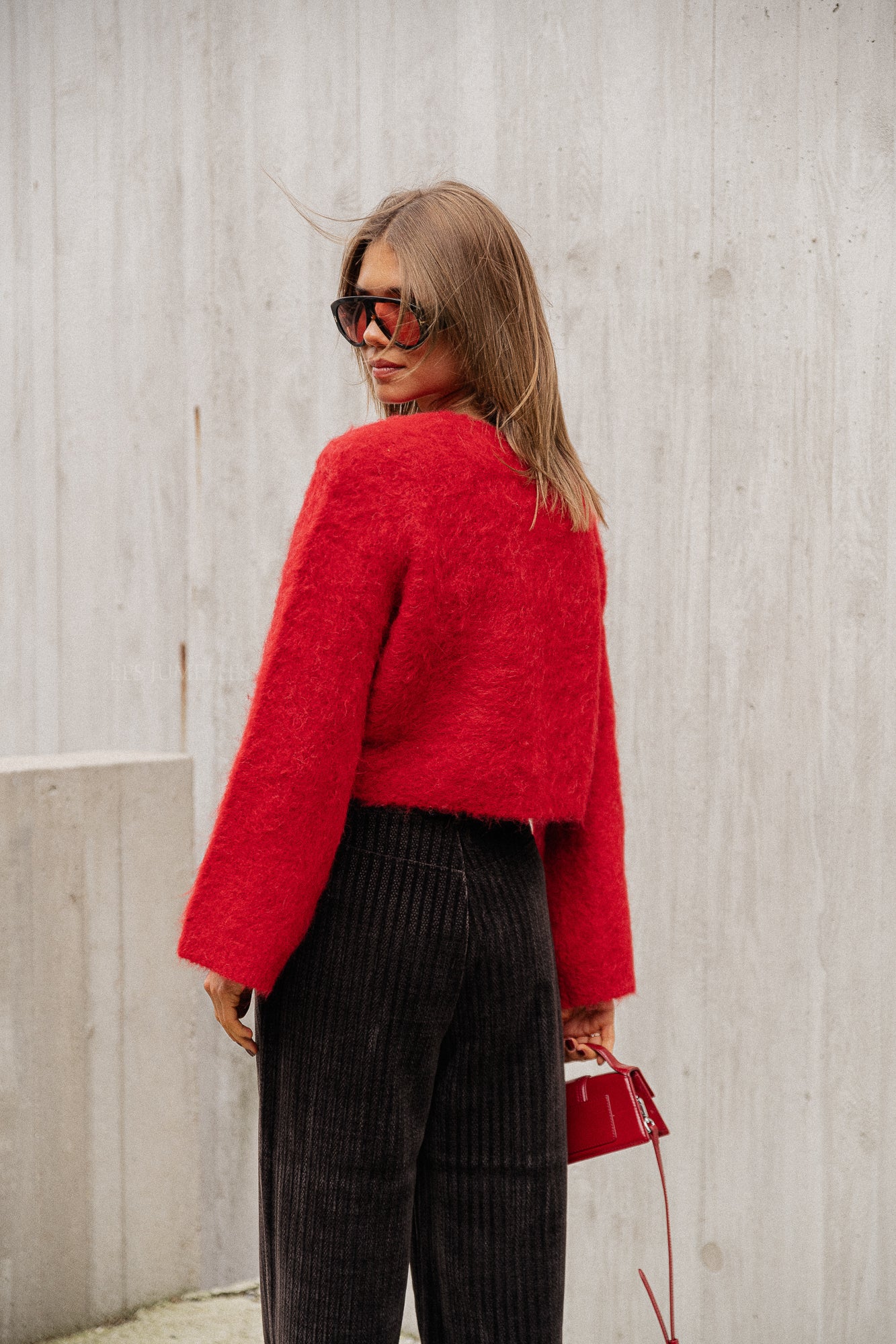 Pull SafiGZ haute rouge