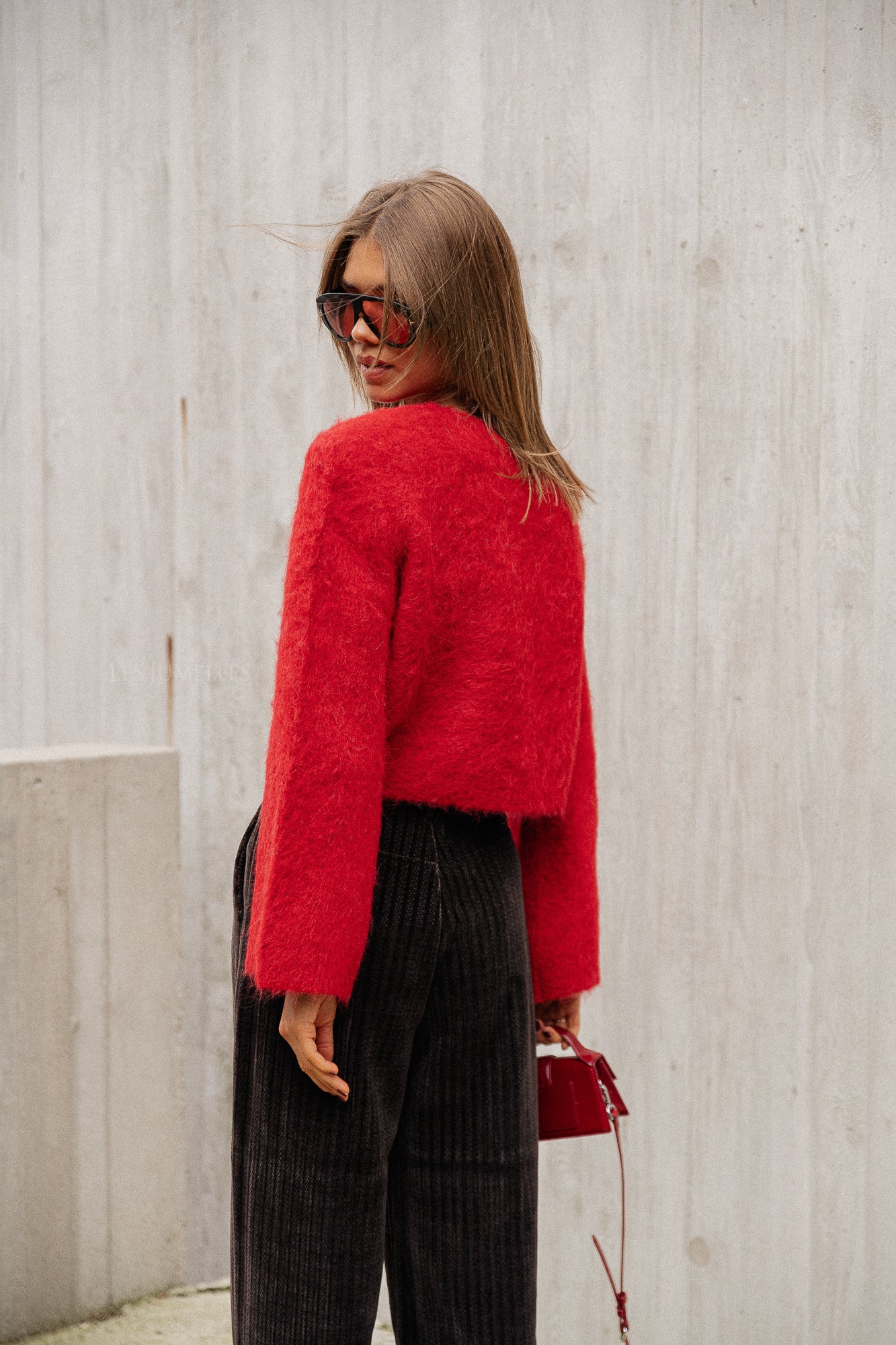 Pull SafiGZ haute rouge