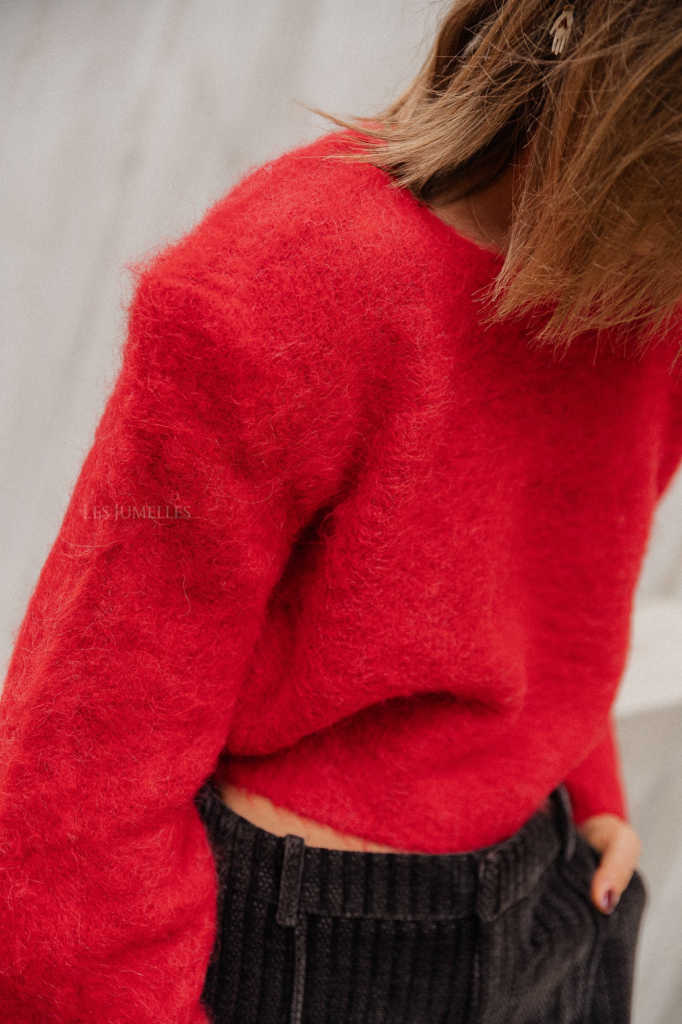 Pull SafiGZ haute rouge