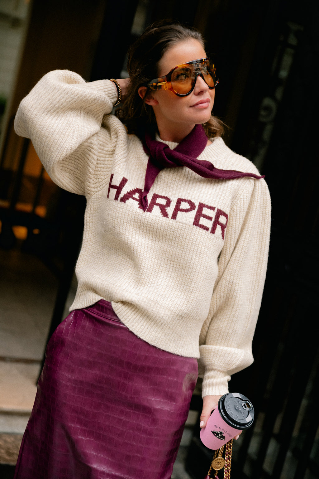 Lysanne jumper ecru