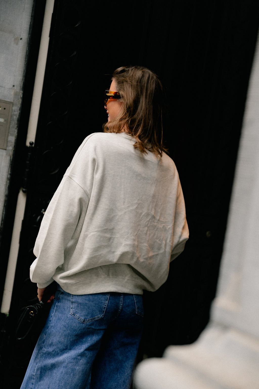 Stella sweater light grey melange