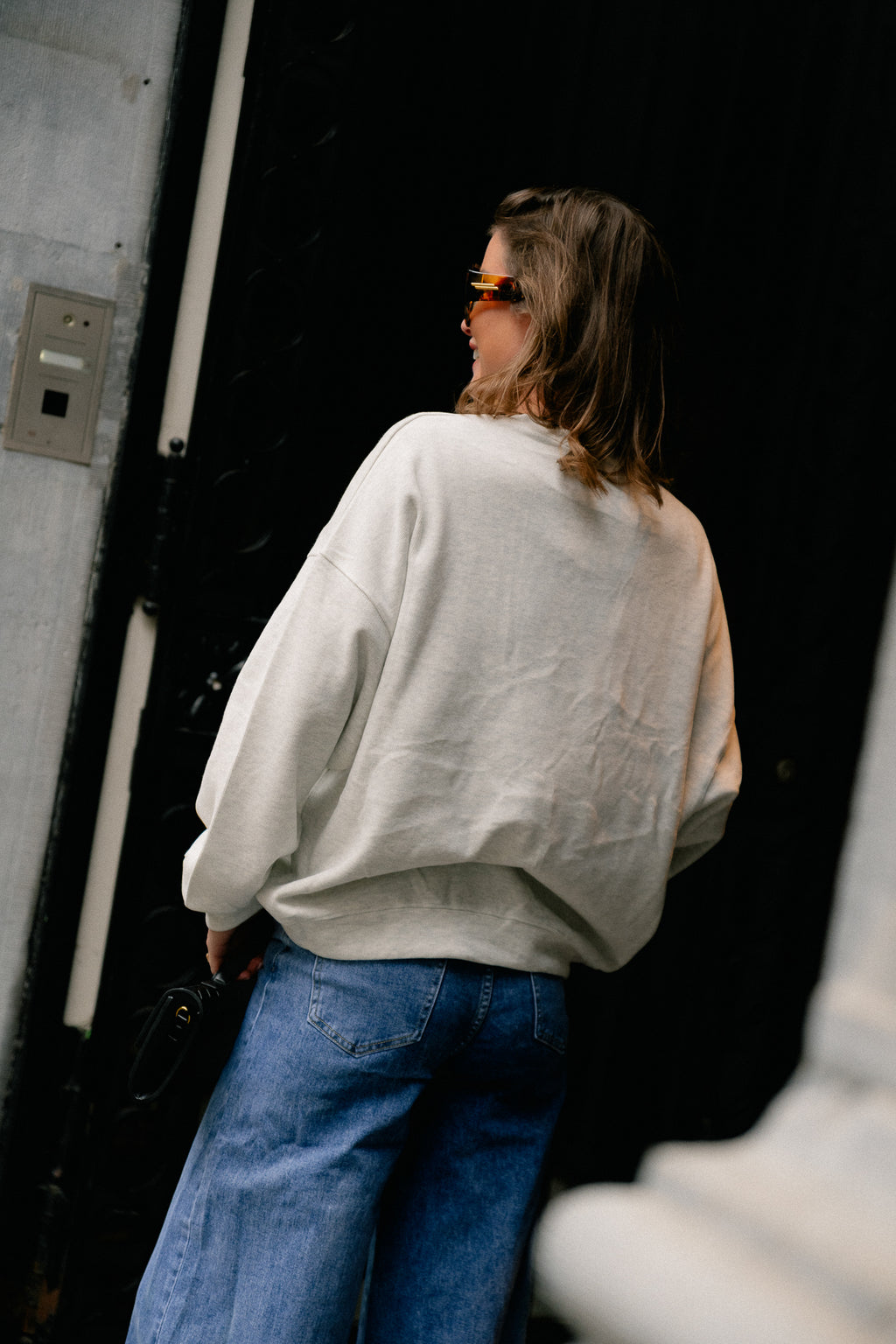 Stella sweater light grey melange