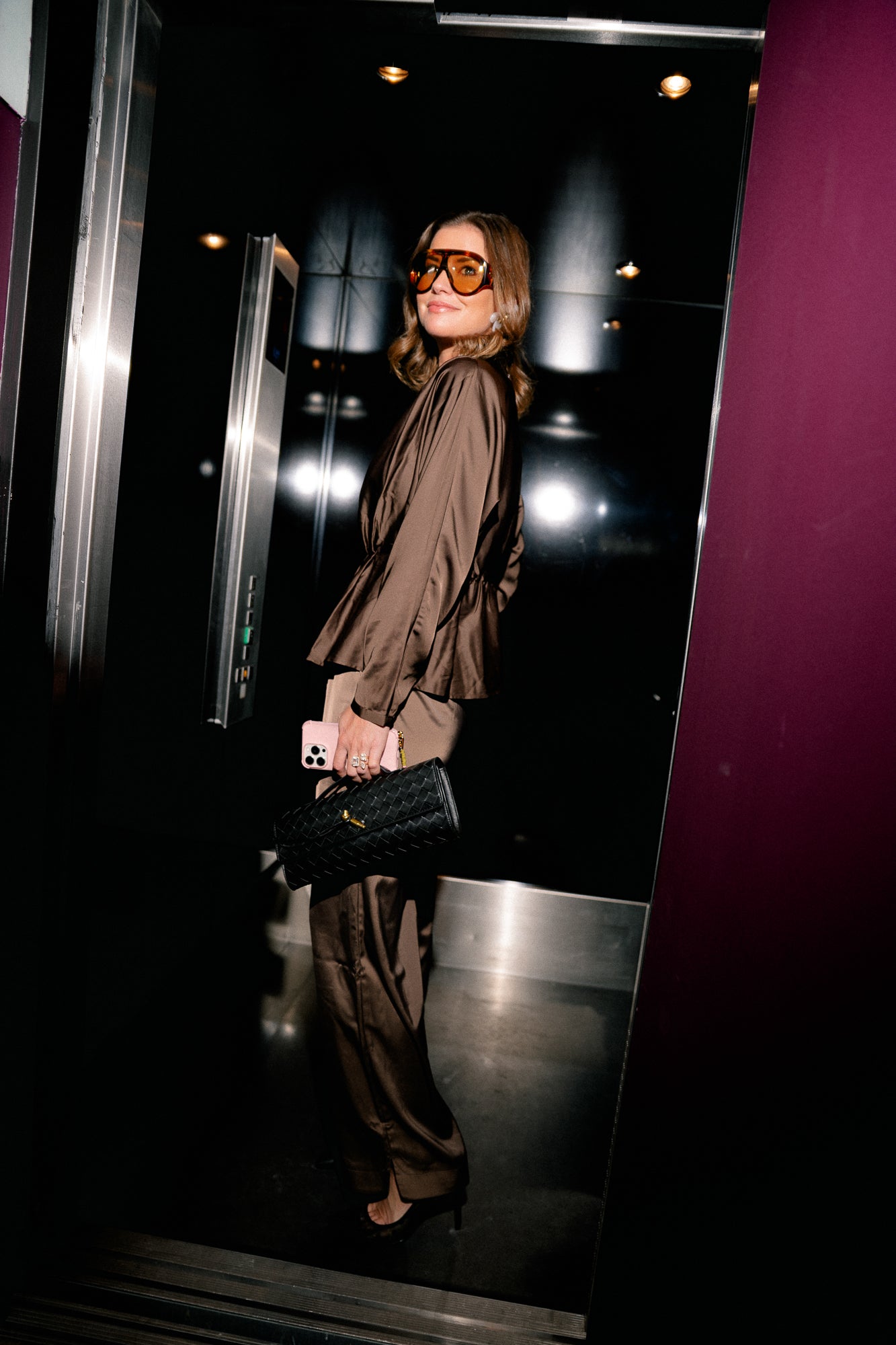 YASYera LS top chocolate brown