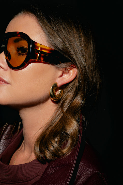 Chunky hoops gold