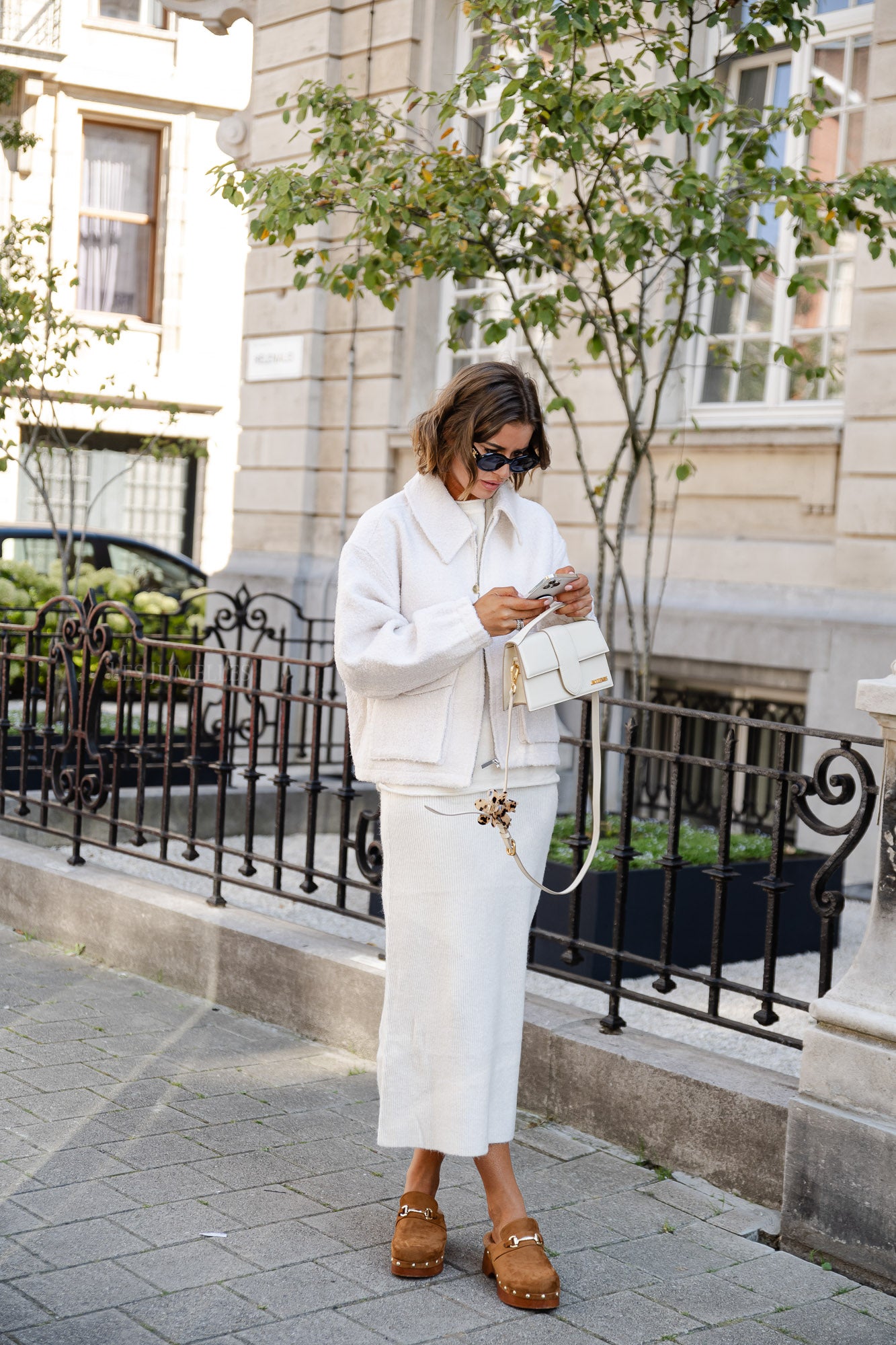 Machi jacket off white – Les Jumelles