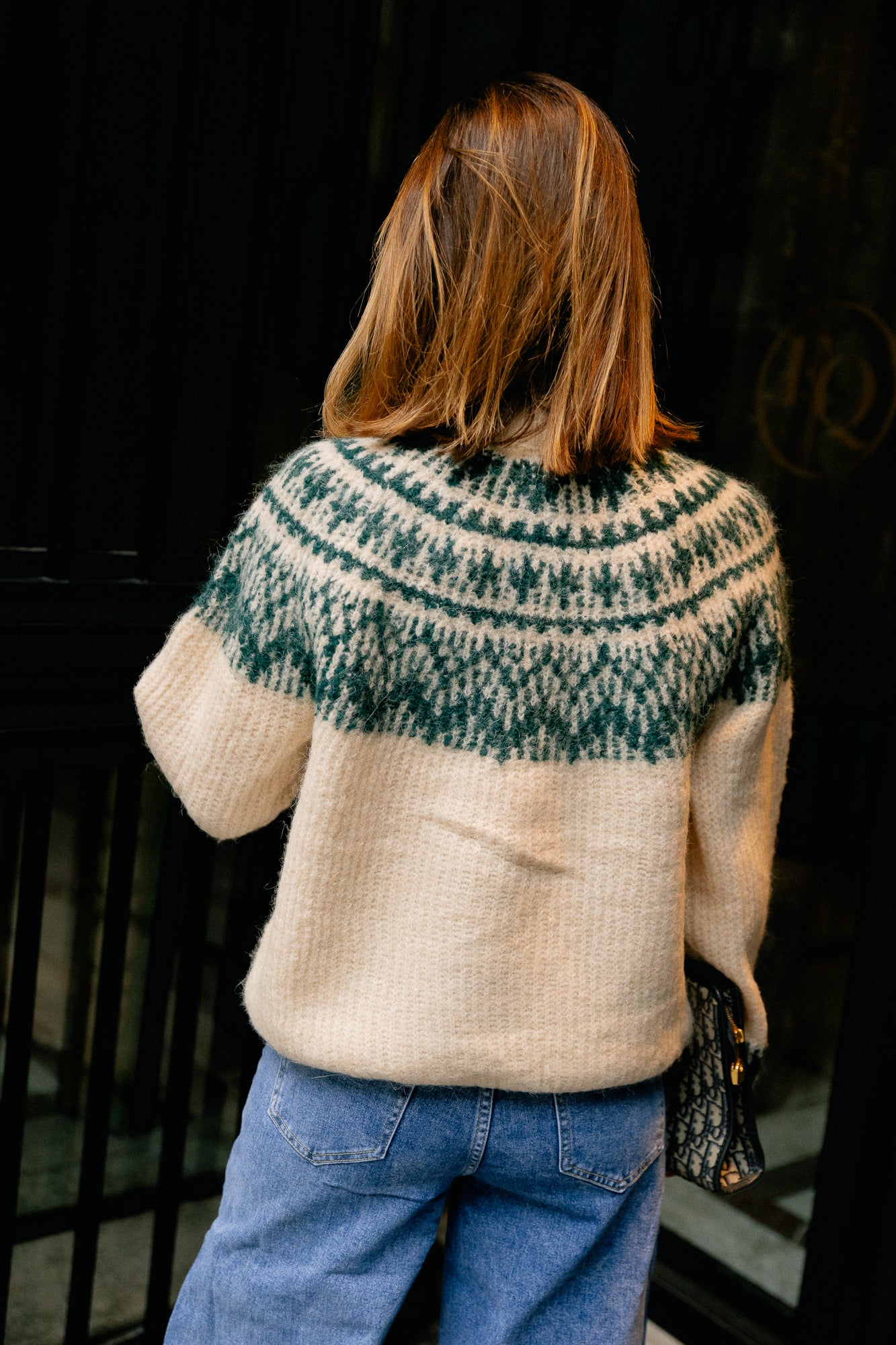 YASLiri wool blend knit pullover birch ponderosa