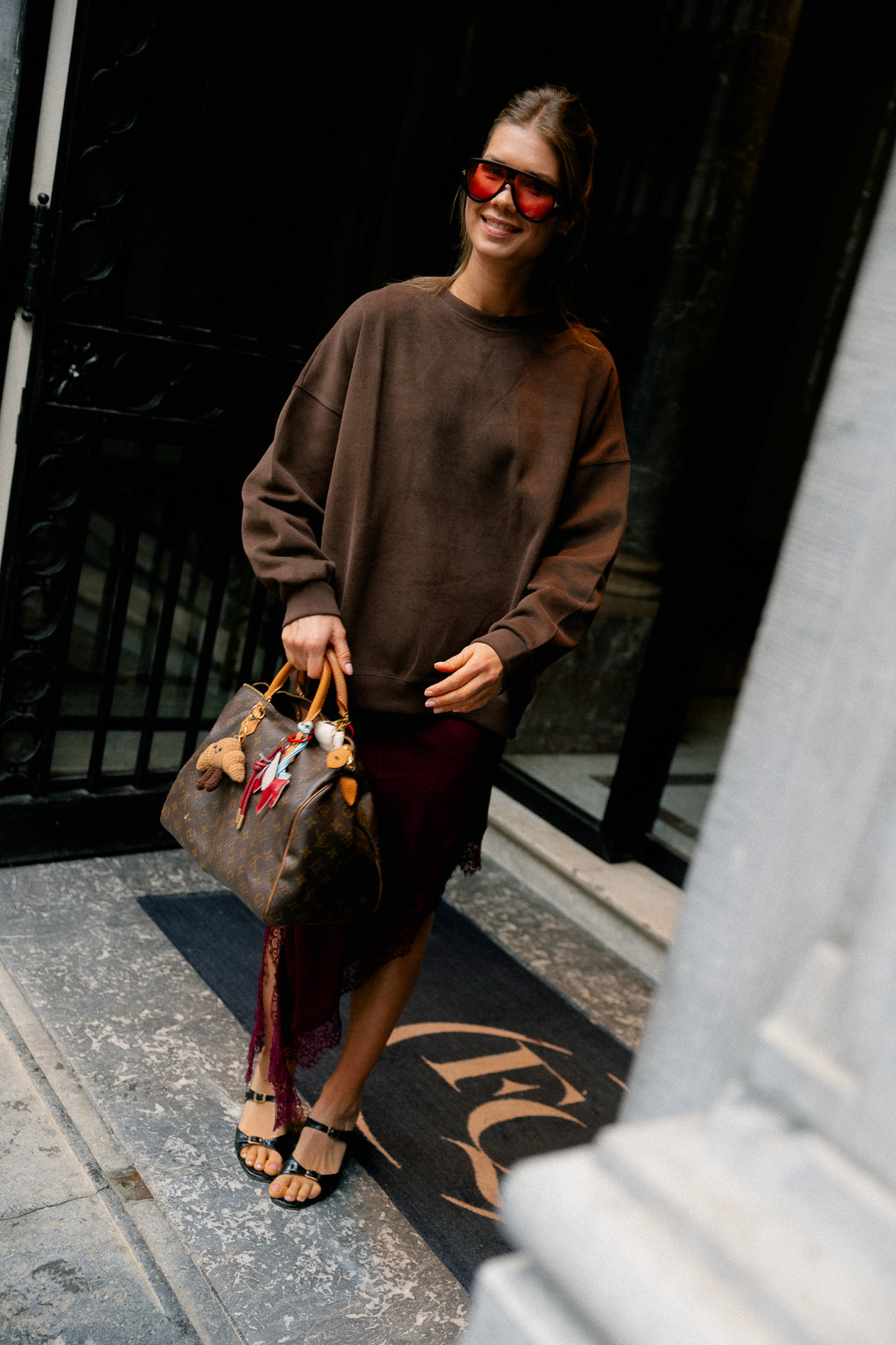 Stella sweater hot chocolate