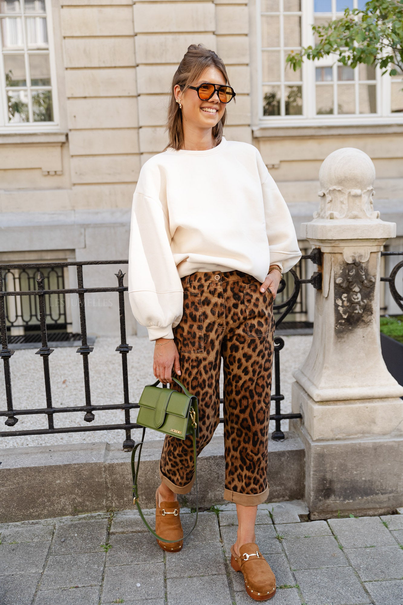 Oriana trousers leopard