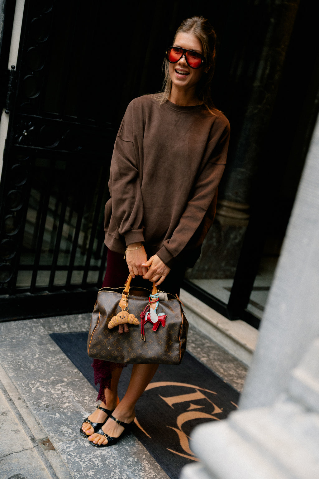 Stella sweater hot chocolate