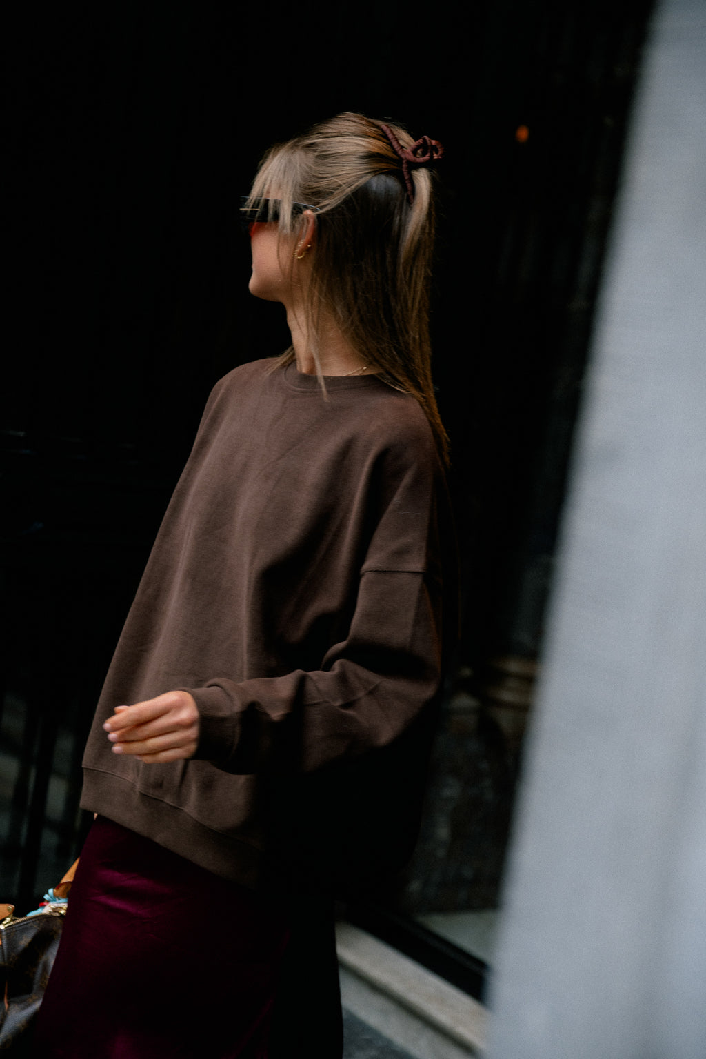 Stella sweater hot chocolate