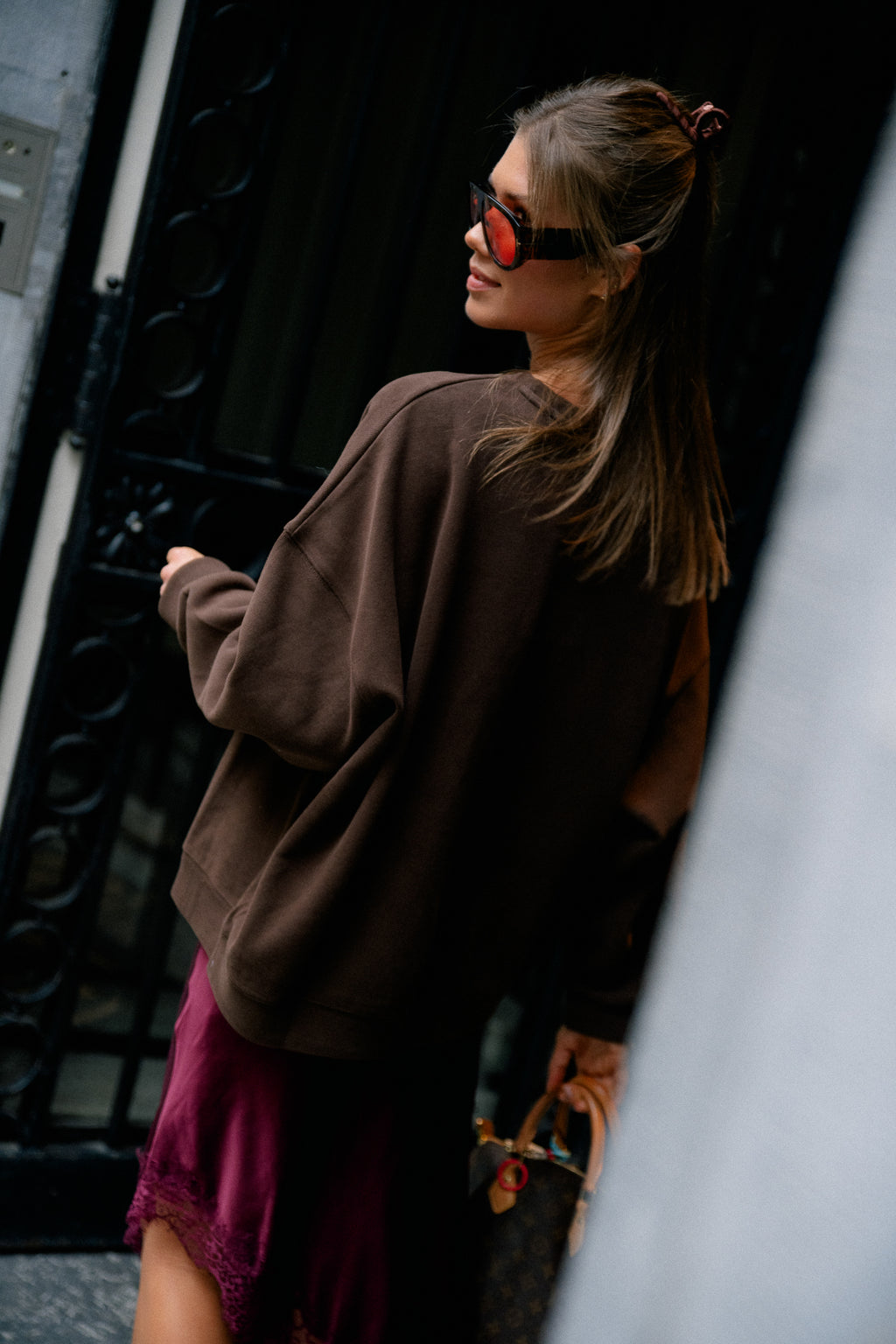 Stella sweater hot chocolate