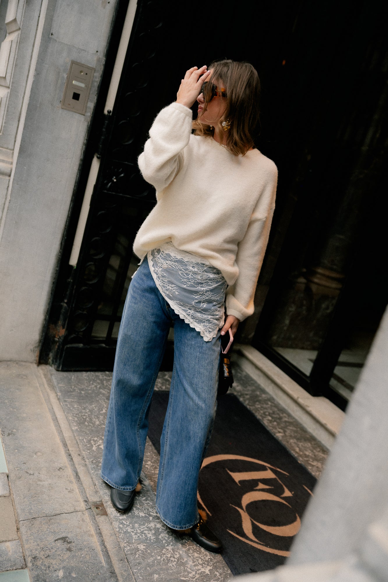 Elsa jumper ecru