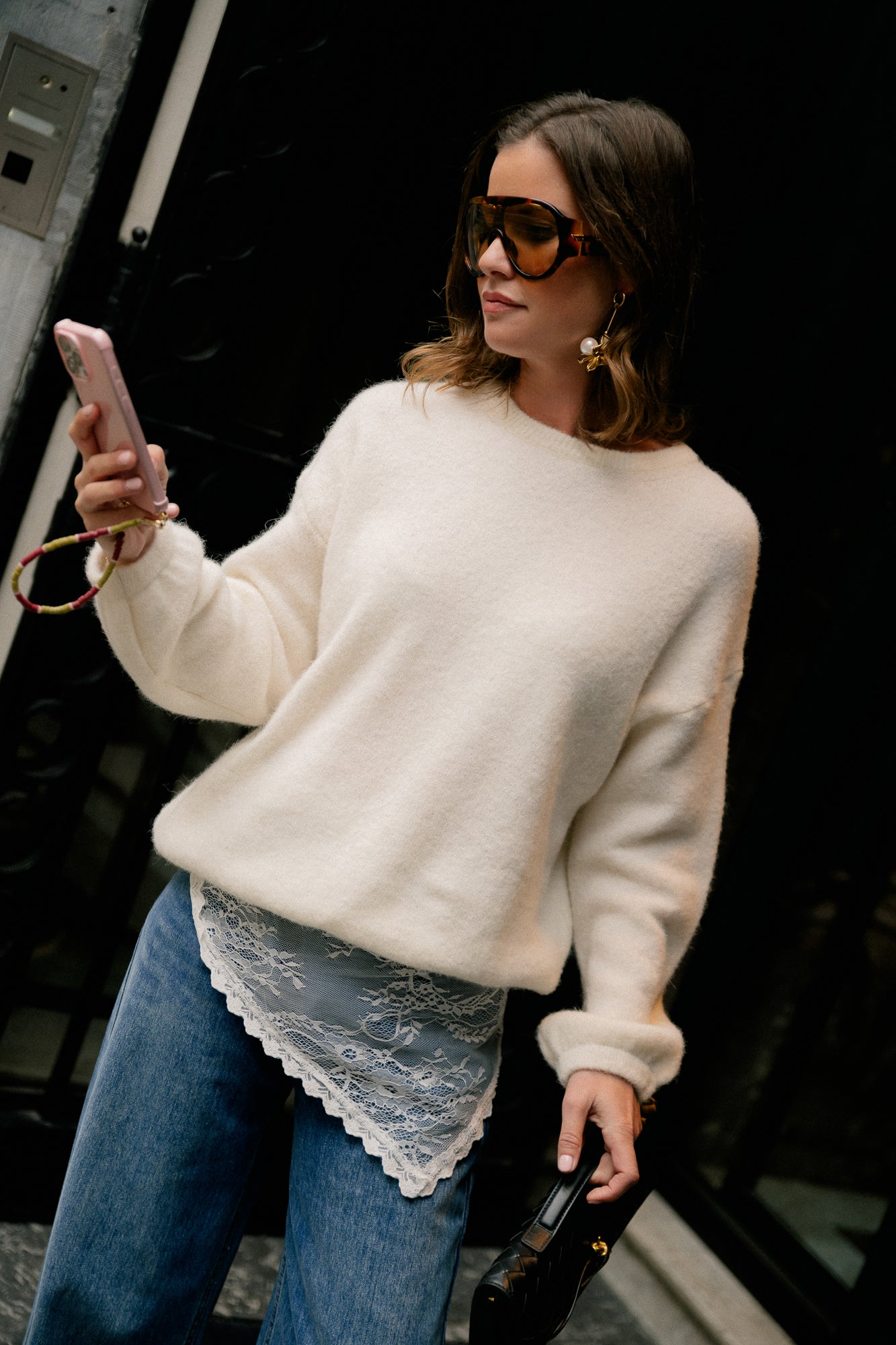 Elsa jumper ecru