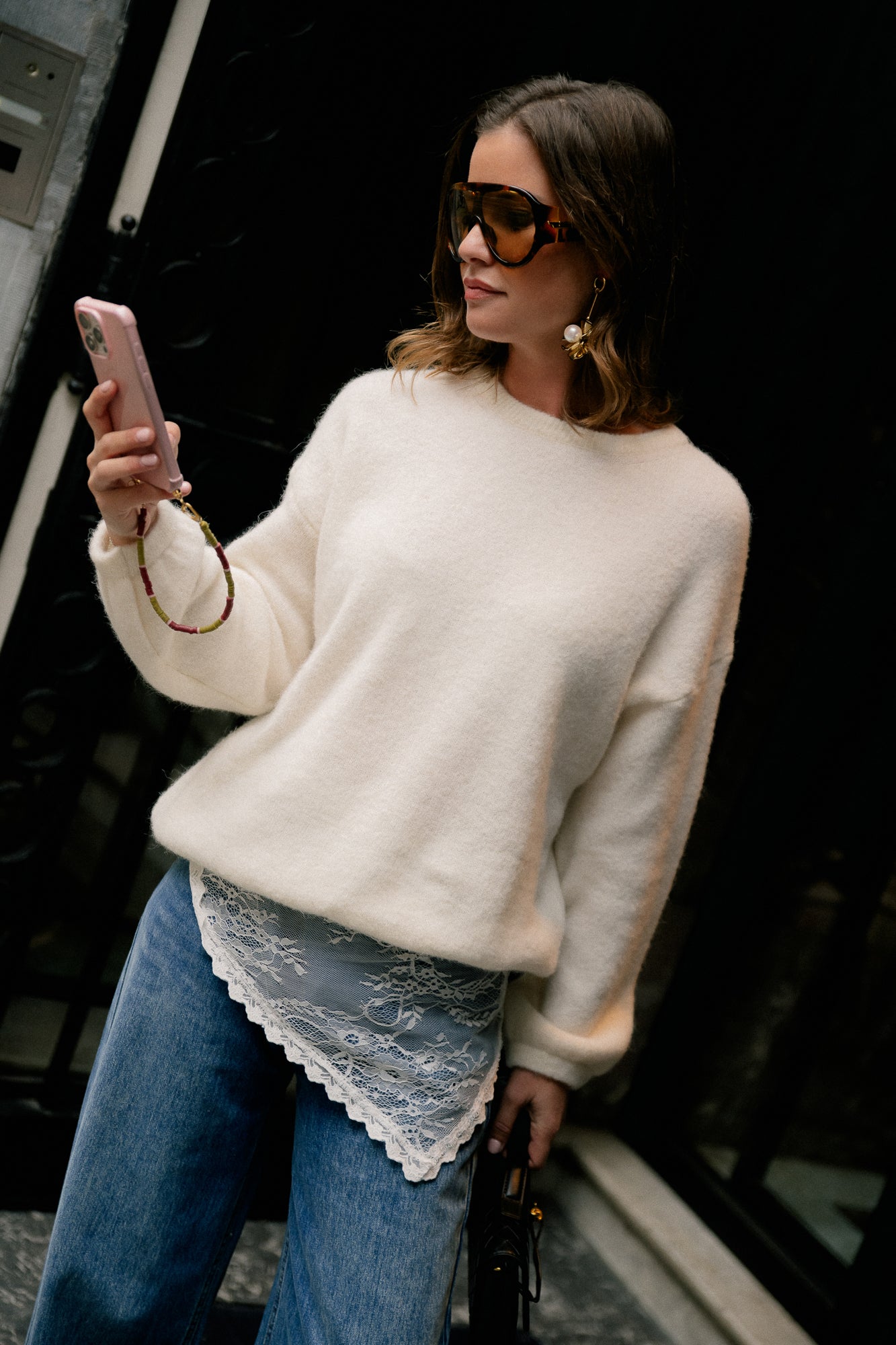 Elsa jumper ecru
