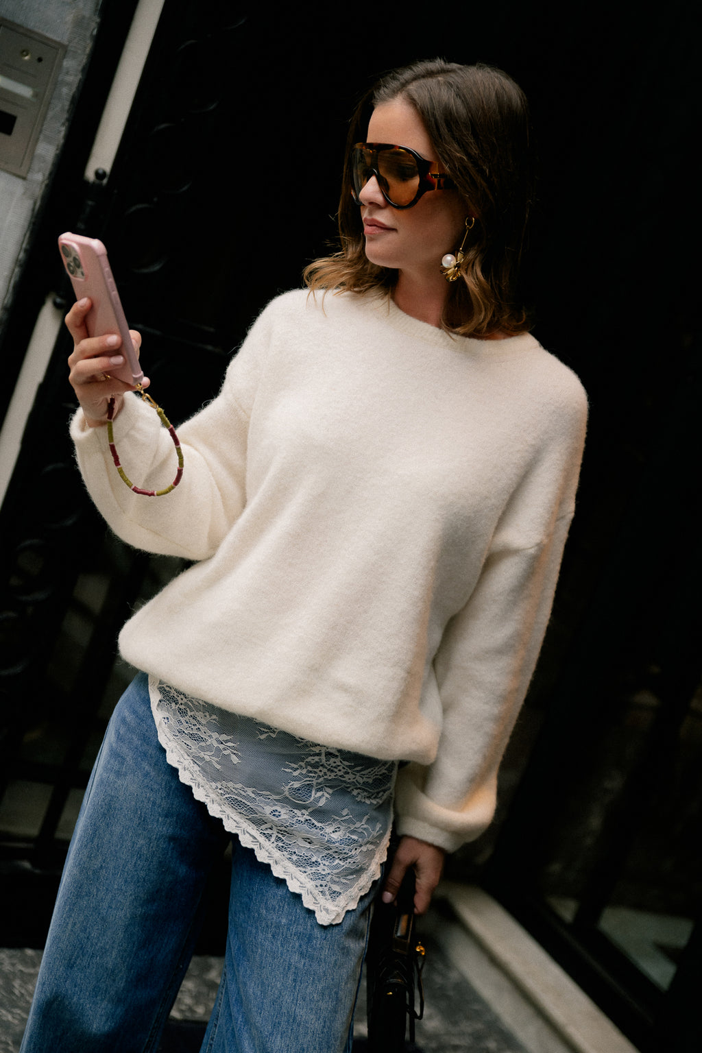 Elsa jumper ecru