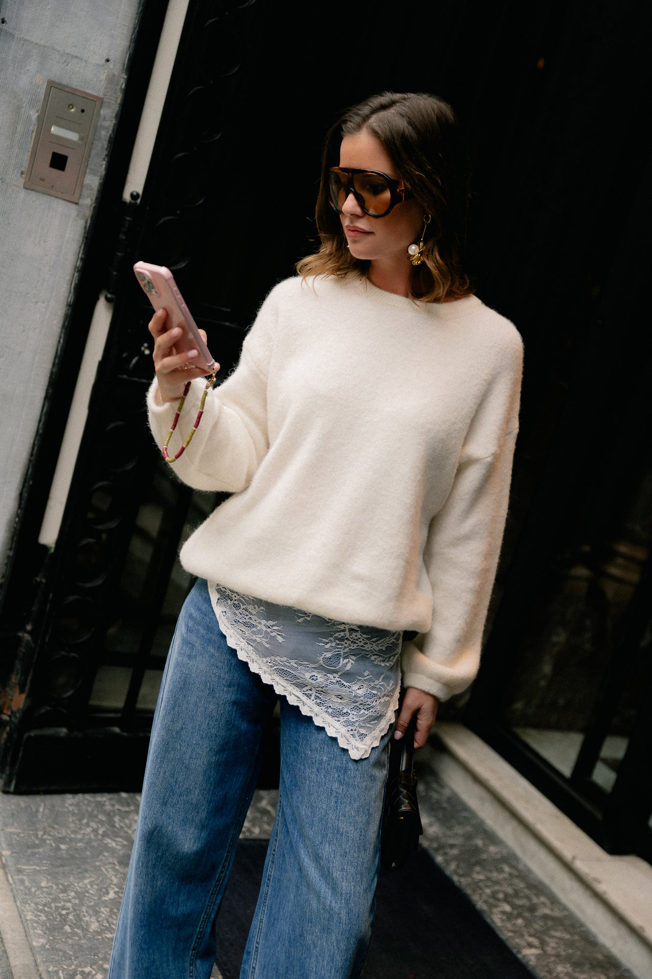 Elsa jumper ecru