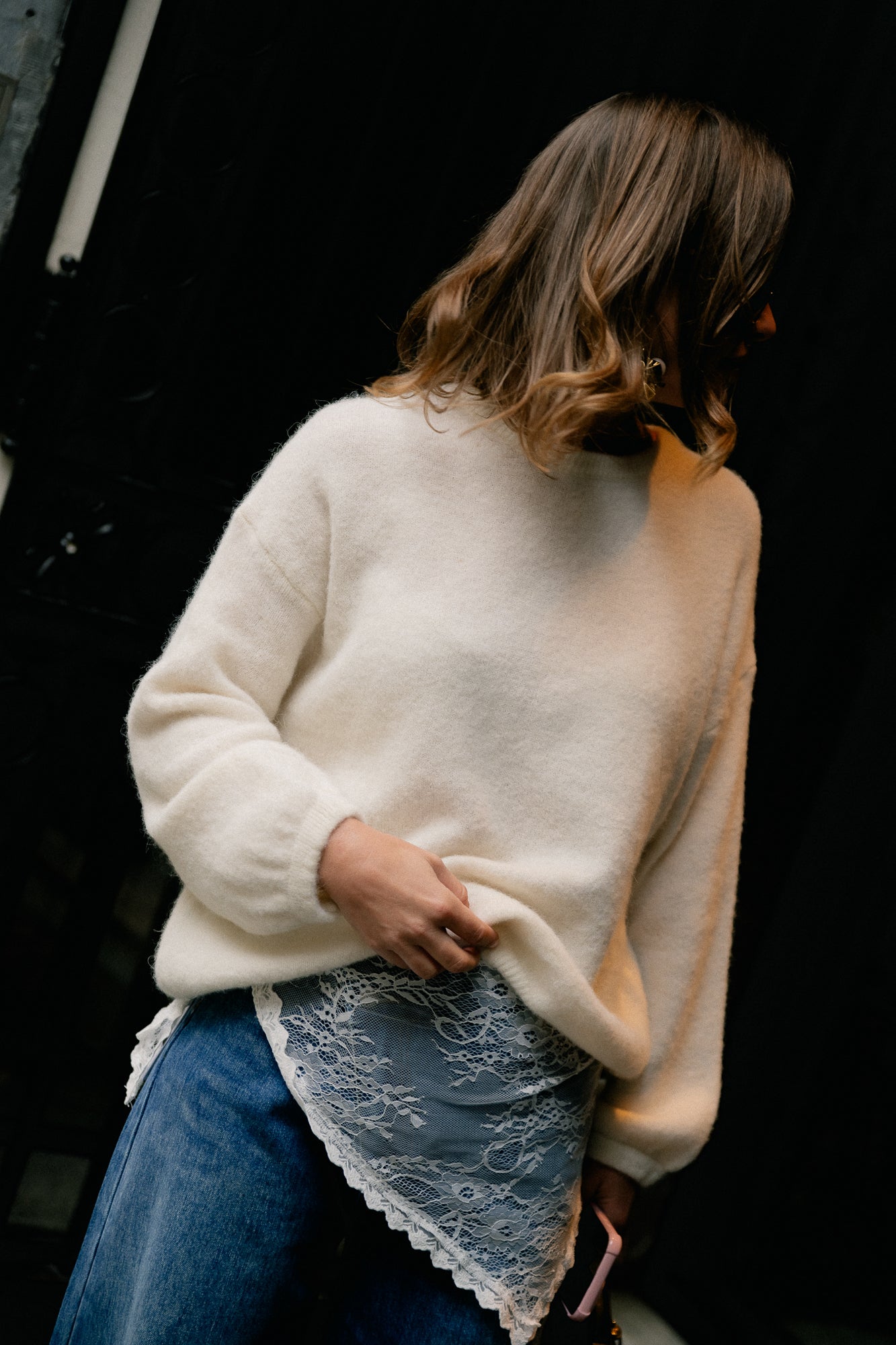 Elsa jumper ecru
