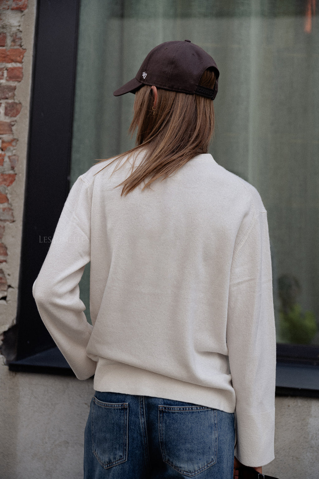 YASEmilie pull col rond en maille bouleau