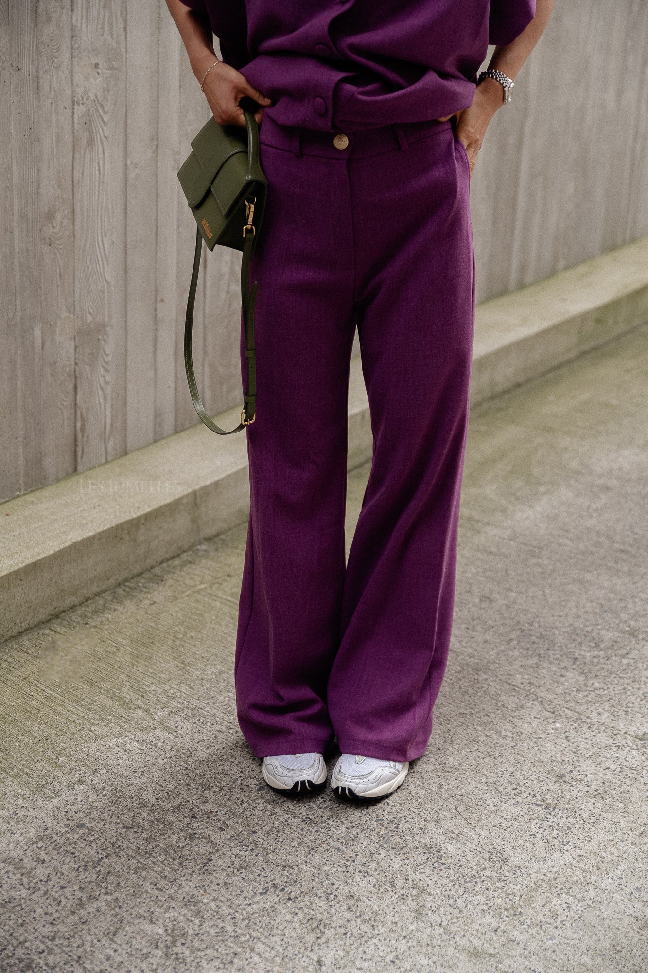 Pantalon Kiruma violet gentiane