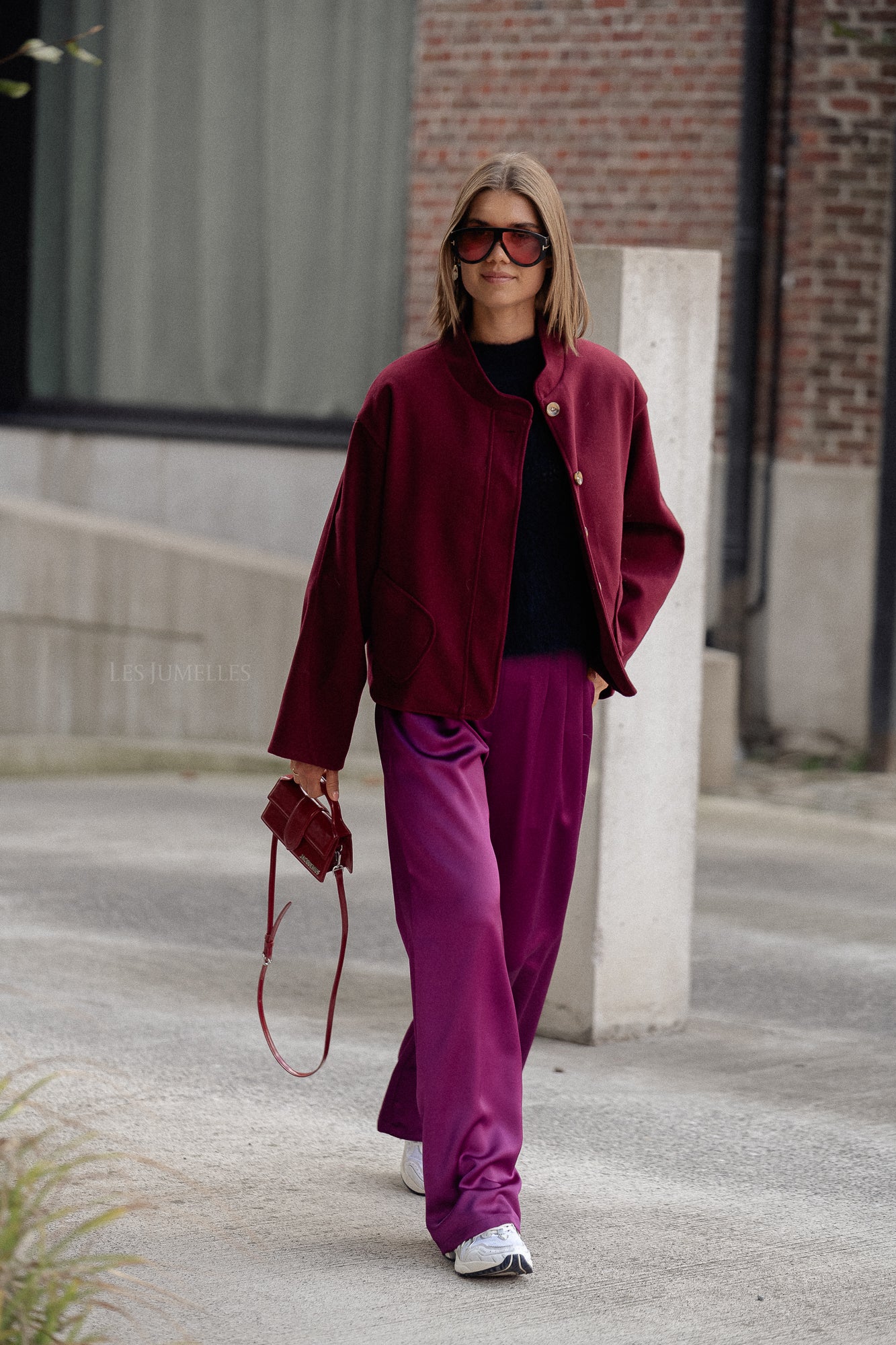 Sabrina broek magenta