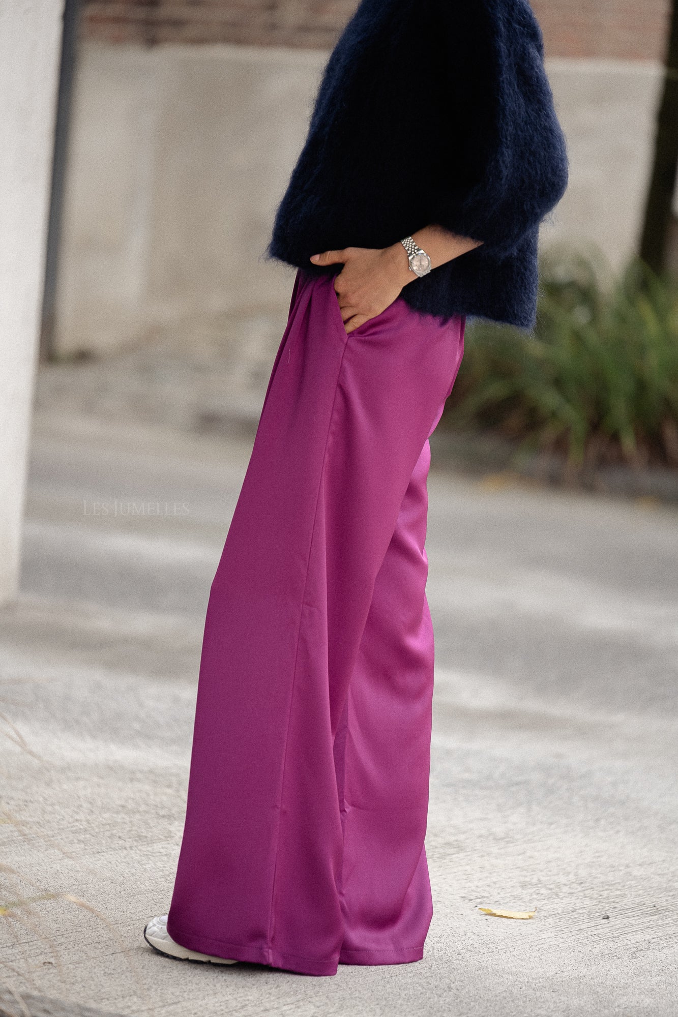 Pantalon Sabrina magenta