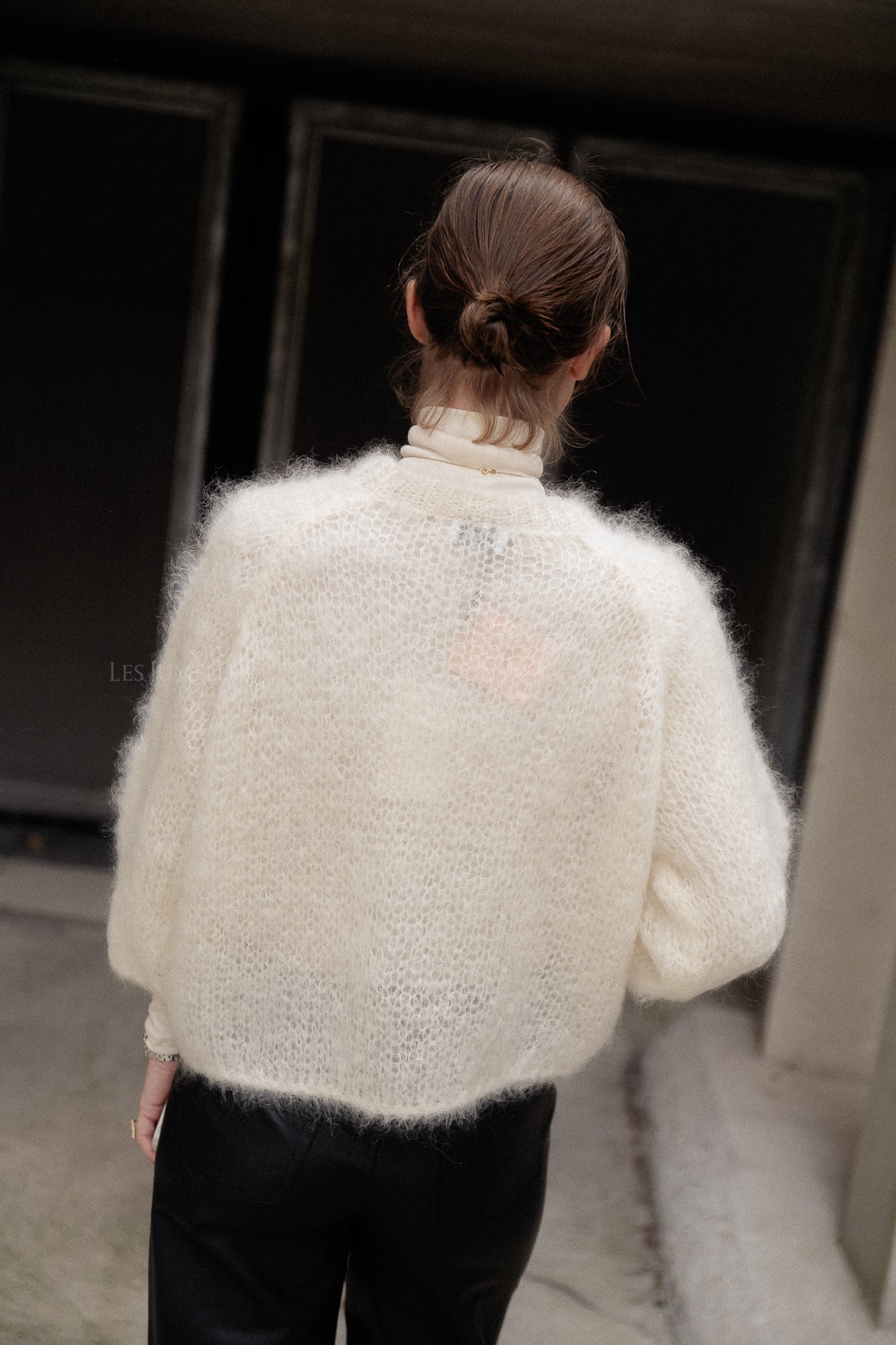 Pull mohair Maira écru