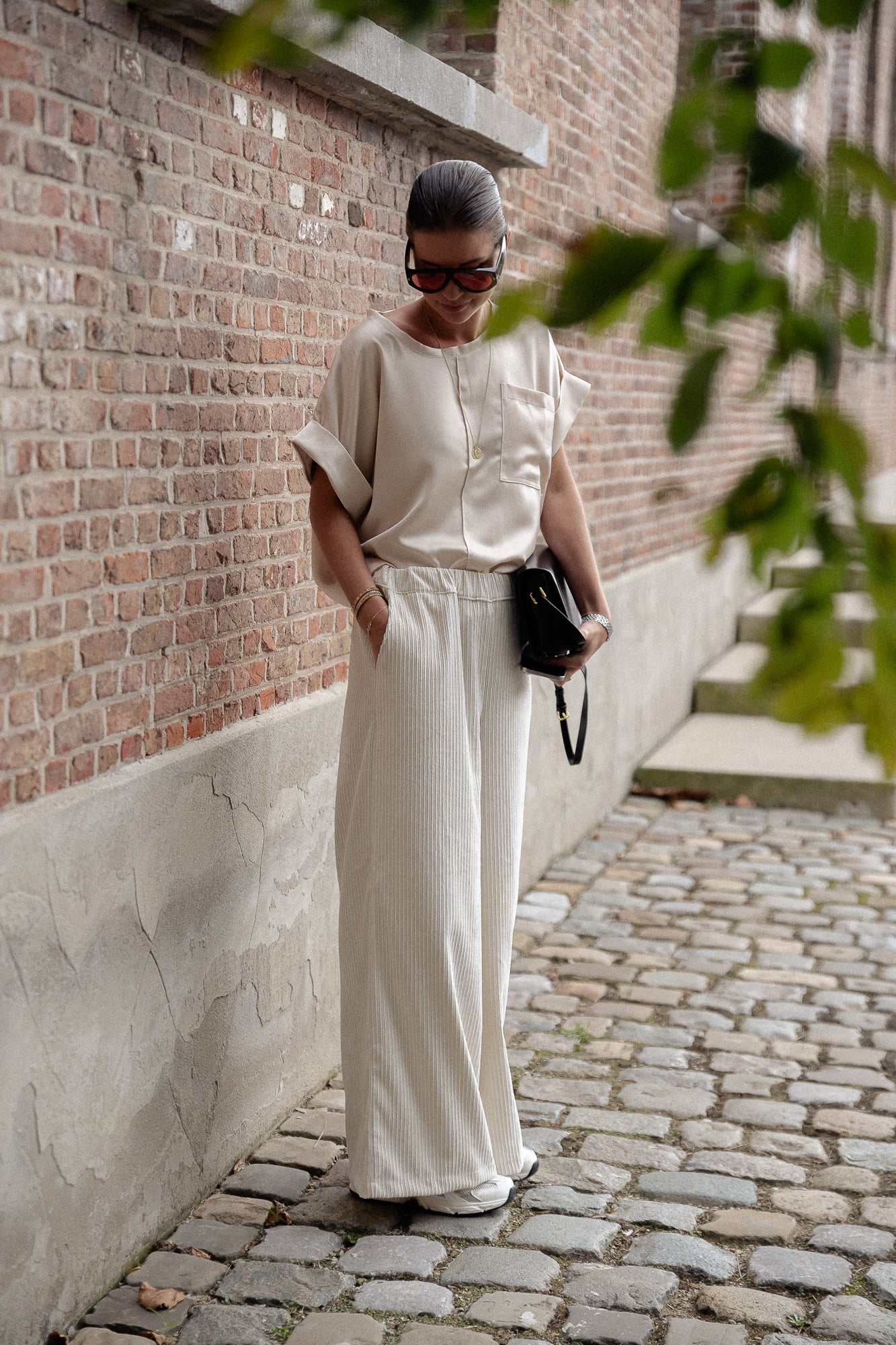 Pantalon velours Capucine écru