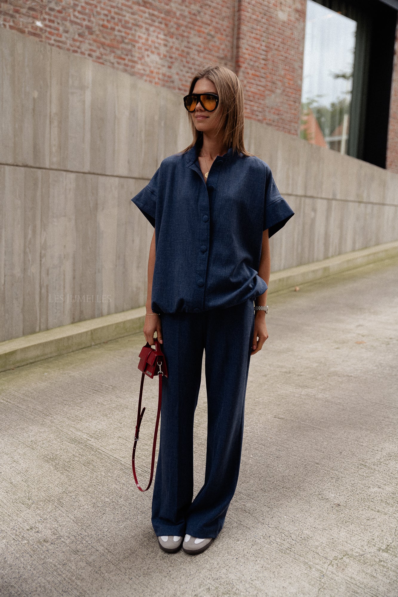 Gilet Tany couronne bleu