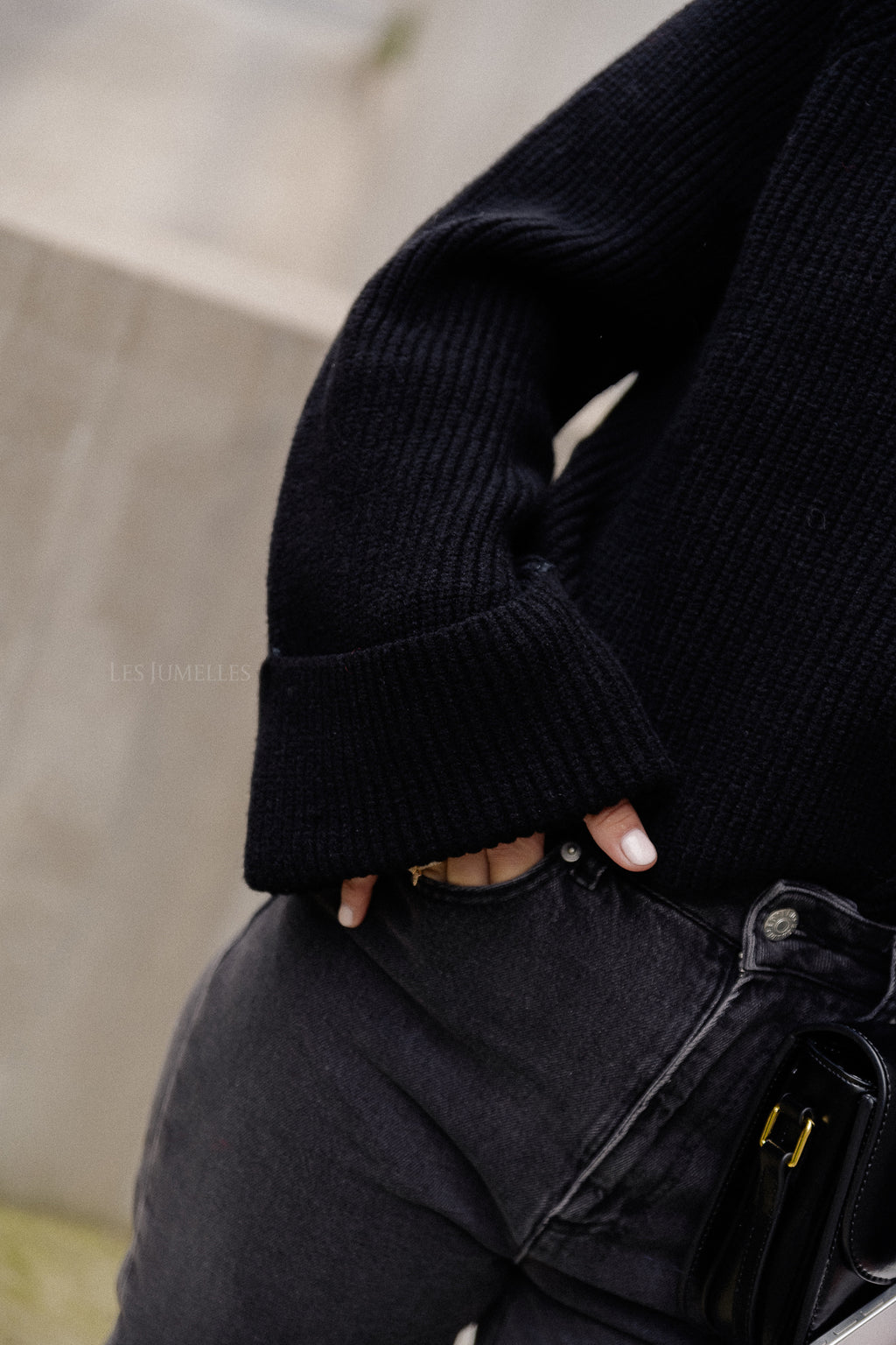 Pull Bretagne noir