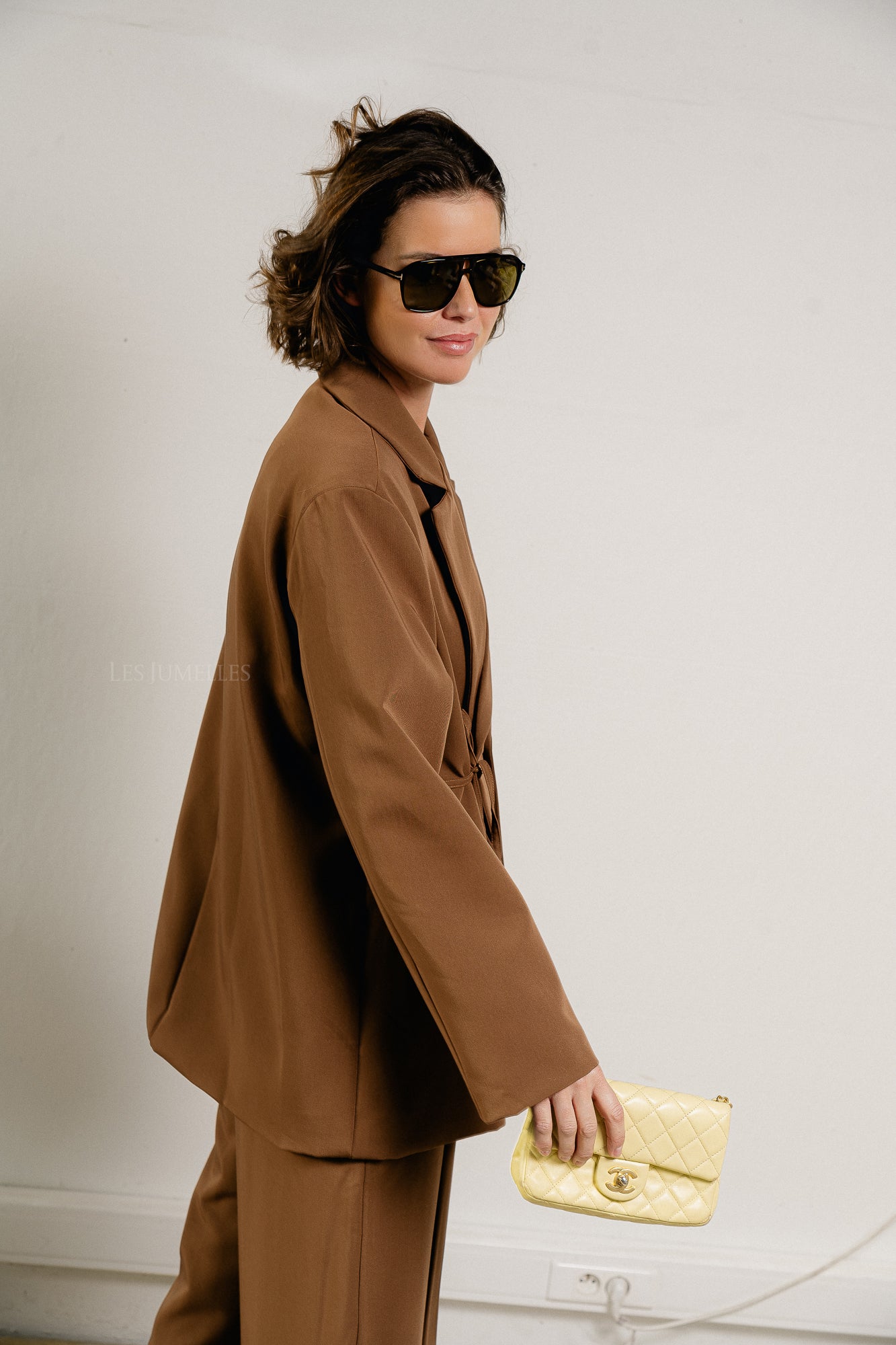 Giselle blazer brown