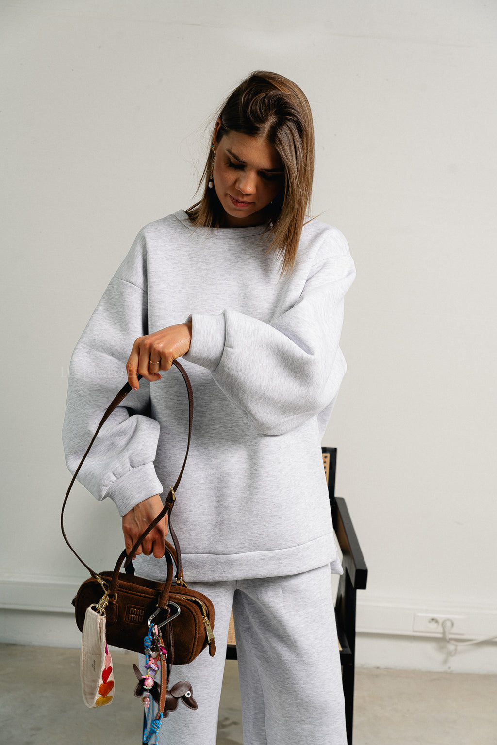 Emelyne sweater light grey