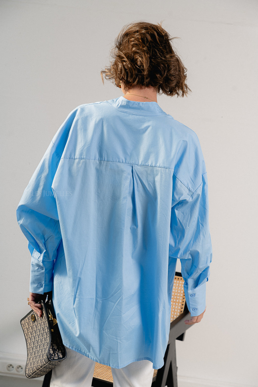 Gabrielle shirt baby blue