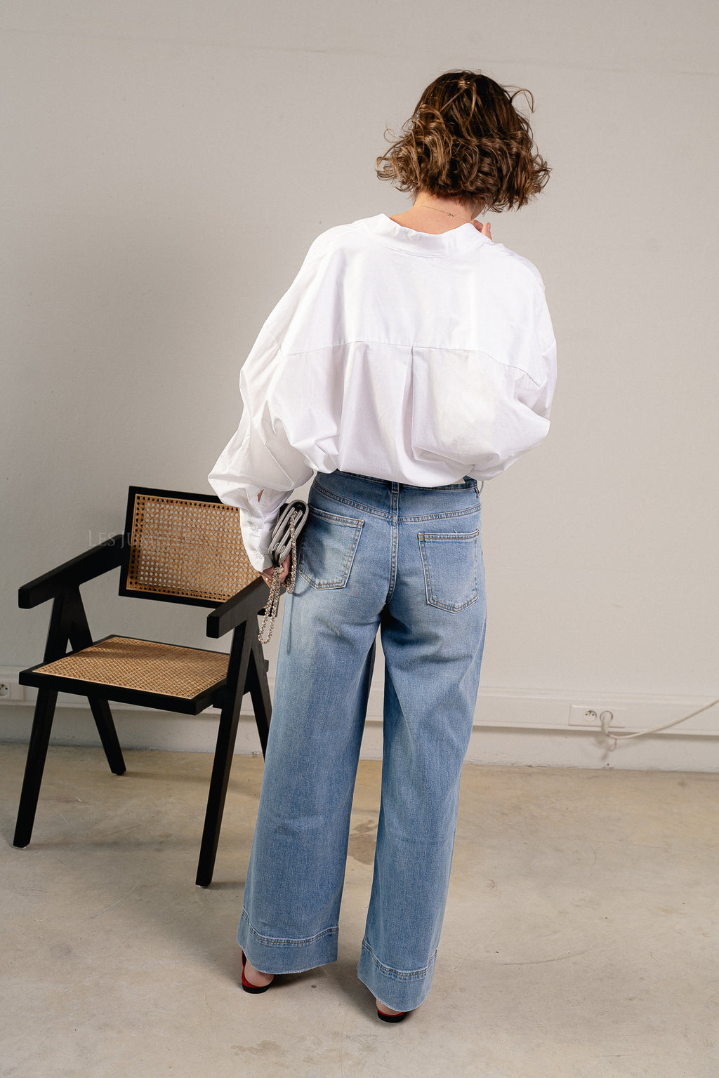Gabrielle shirt white