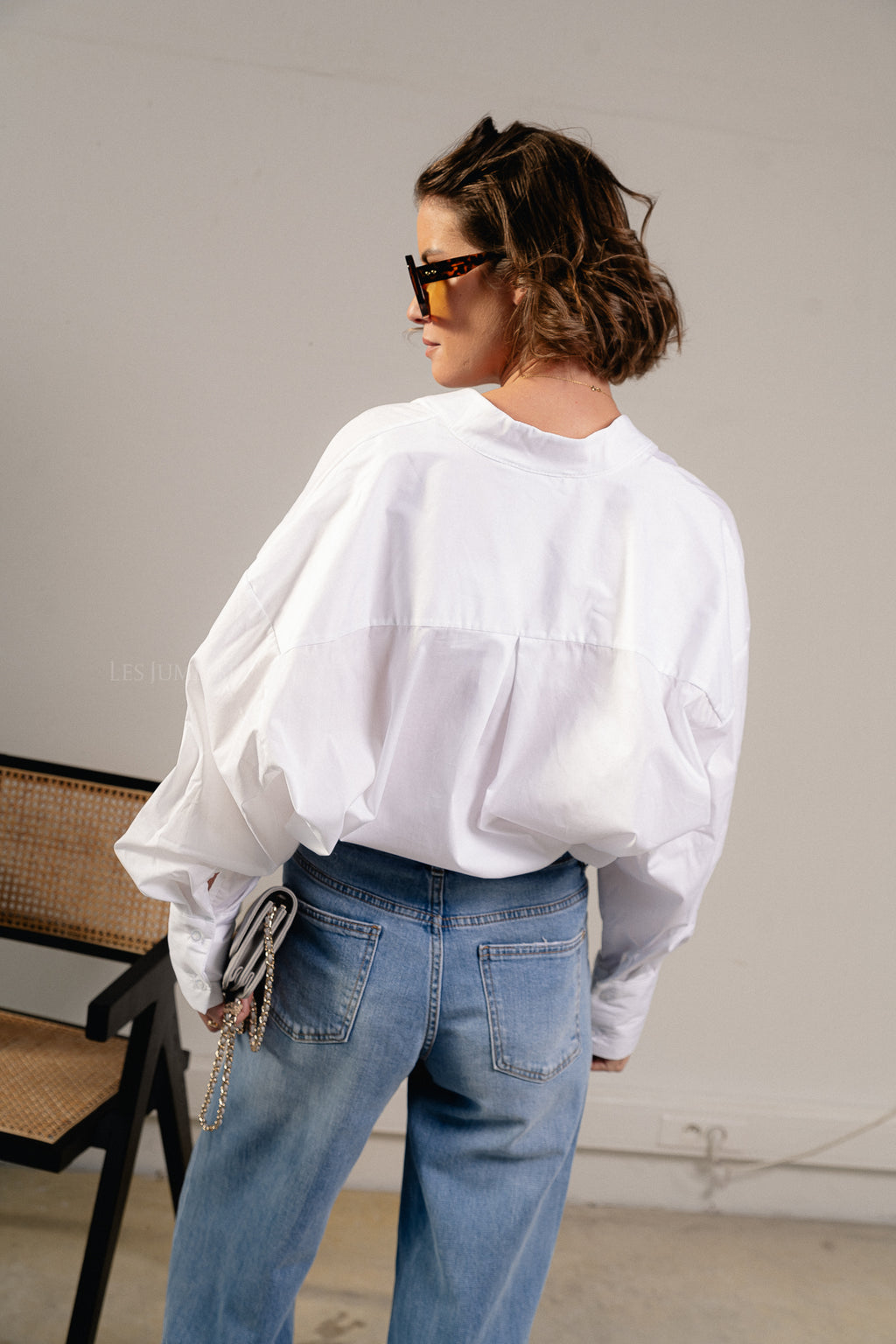 Gabrielle shirt white
