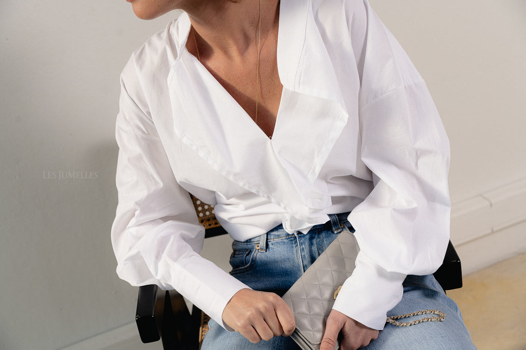 Gabrielle shirt white