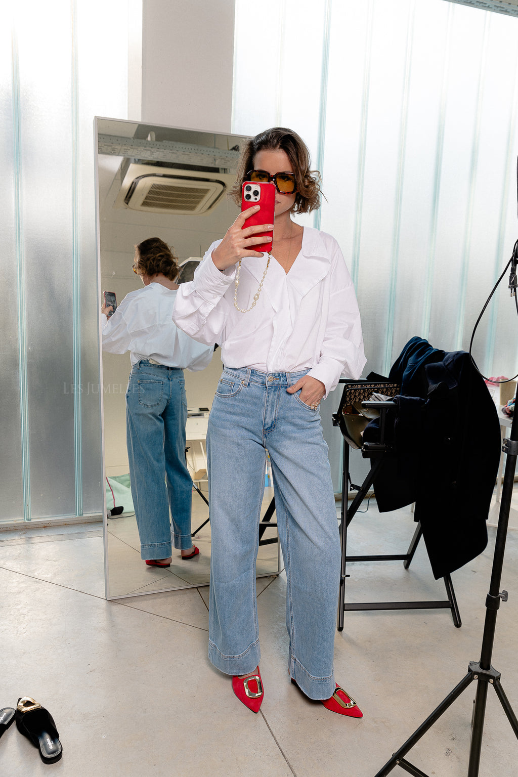 Gabrielle shirt white