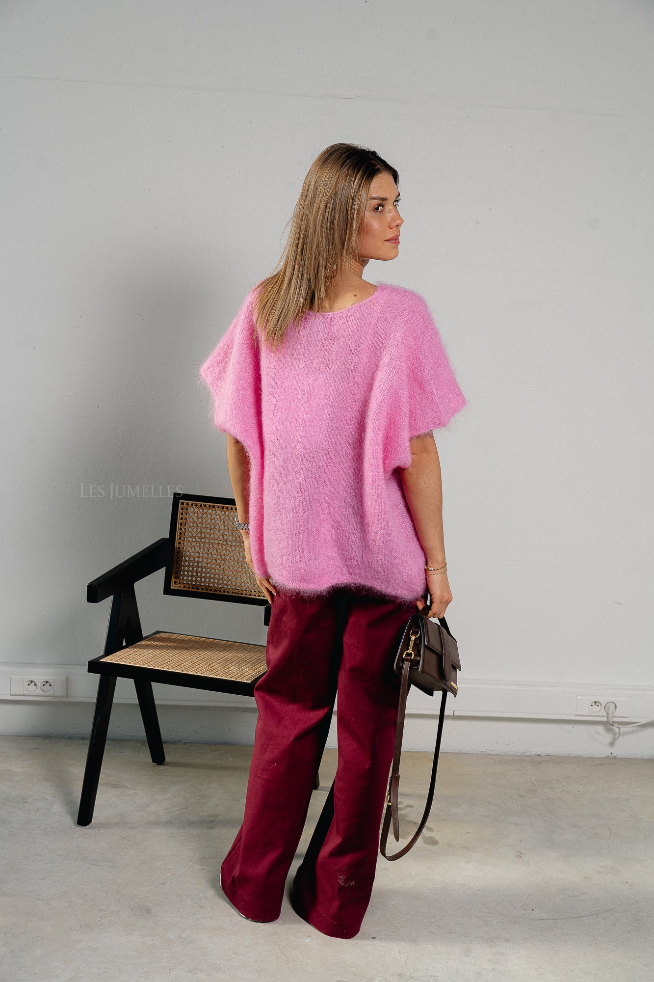 Odile jumper candy pink