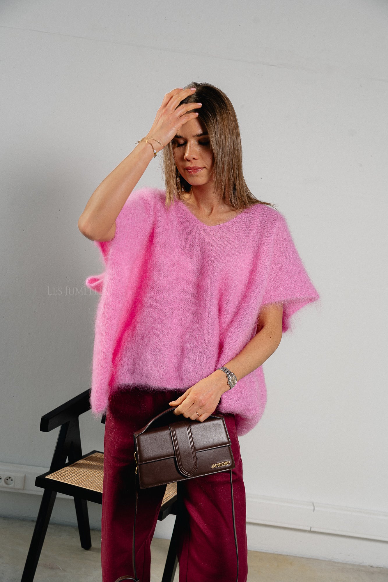 Odile jumper candy pink