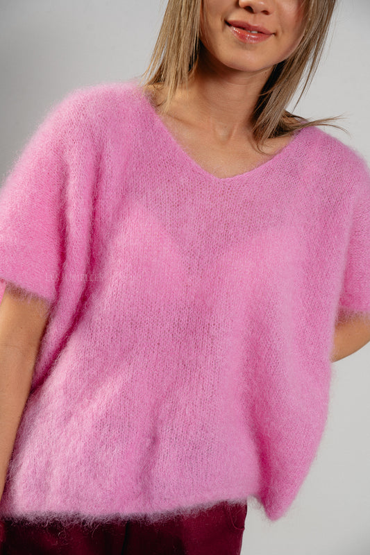 Les Jumelles Odile jumper candy pink