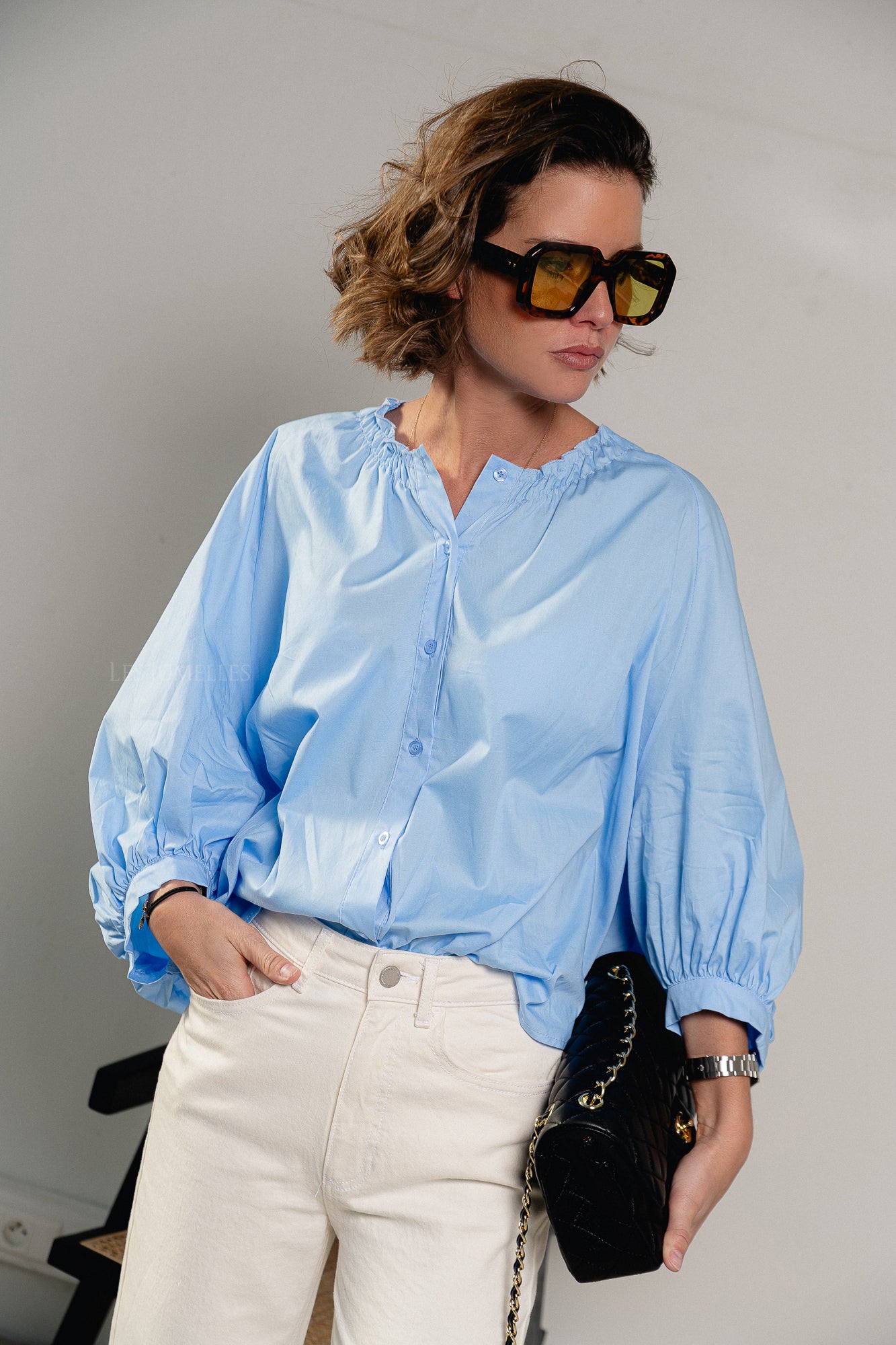 Amelie shirt baby blue