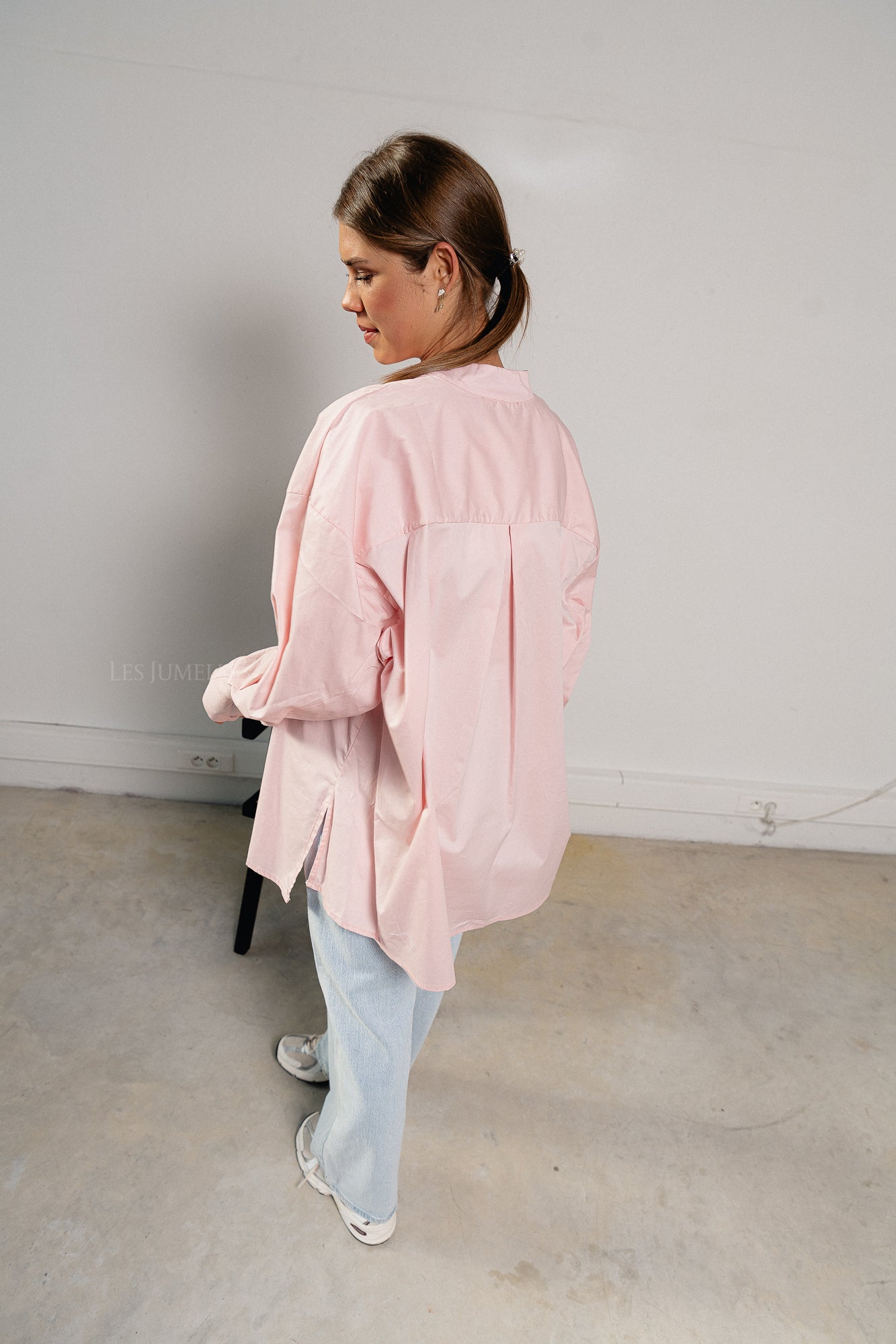 Gabrielle shirt dusty pink