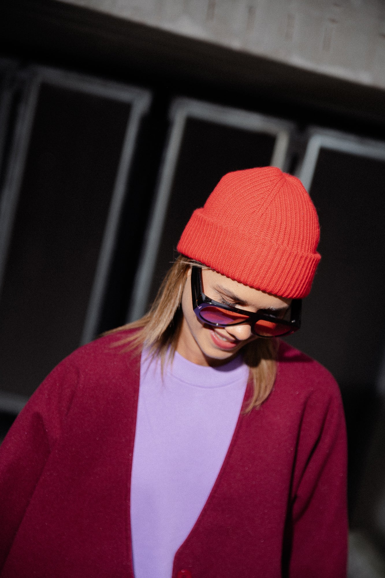 Kana beanie racing red