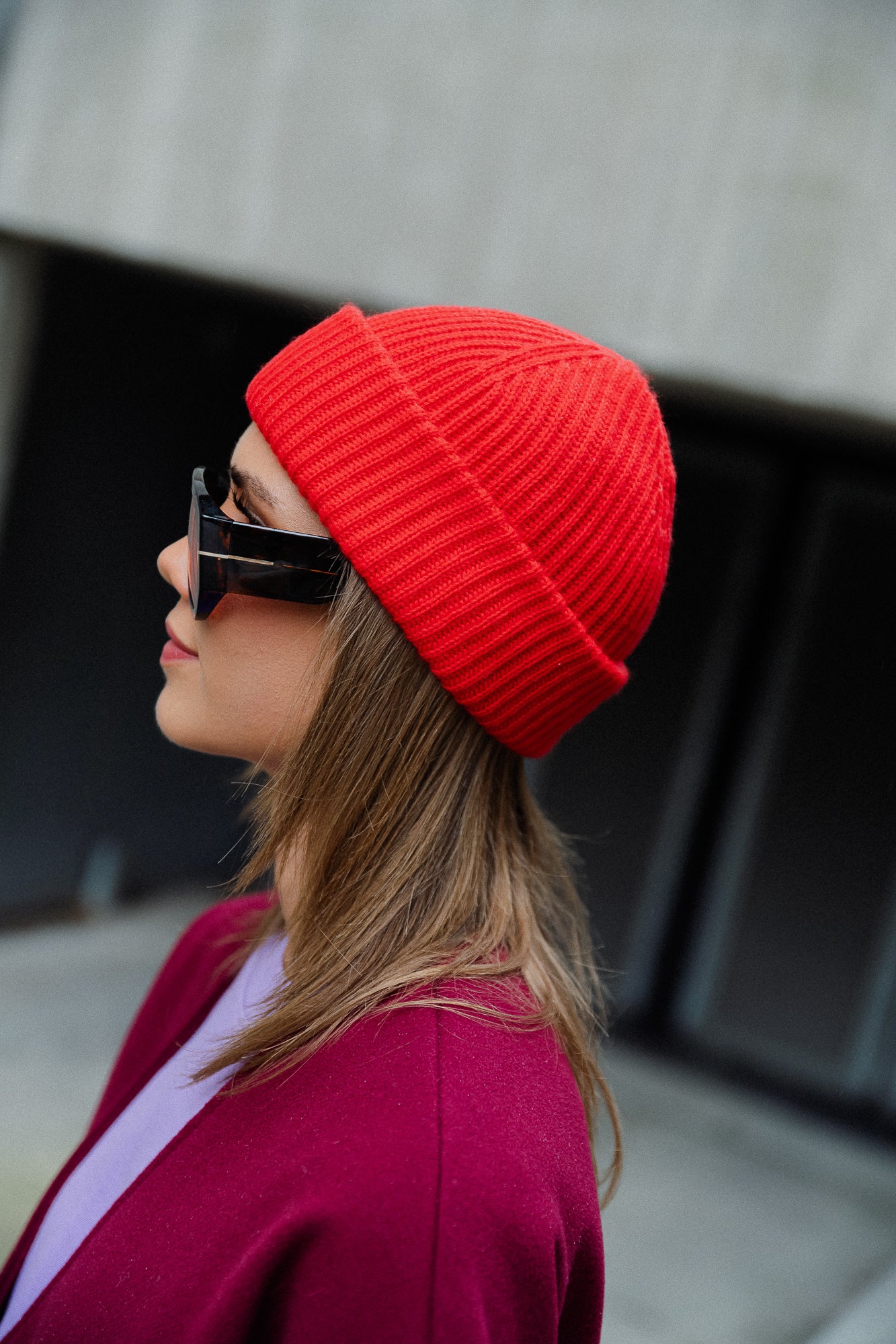 Kana beanie racing red