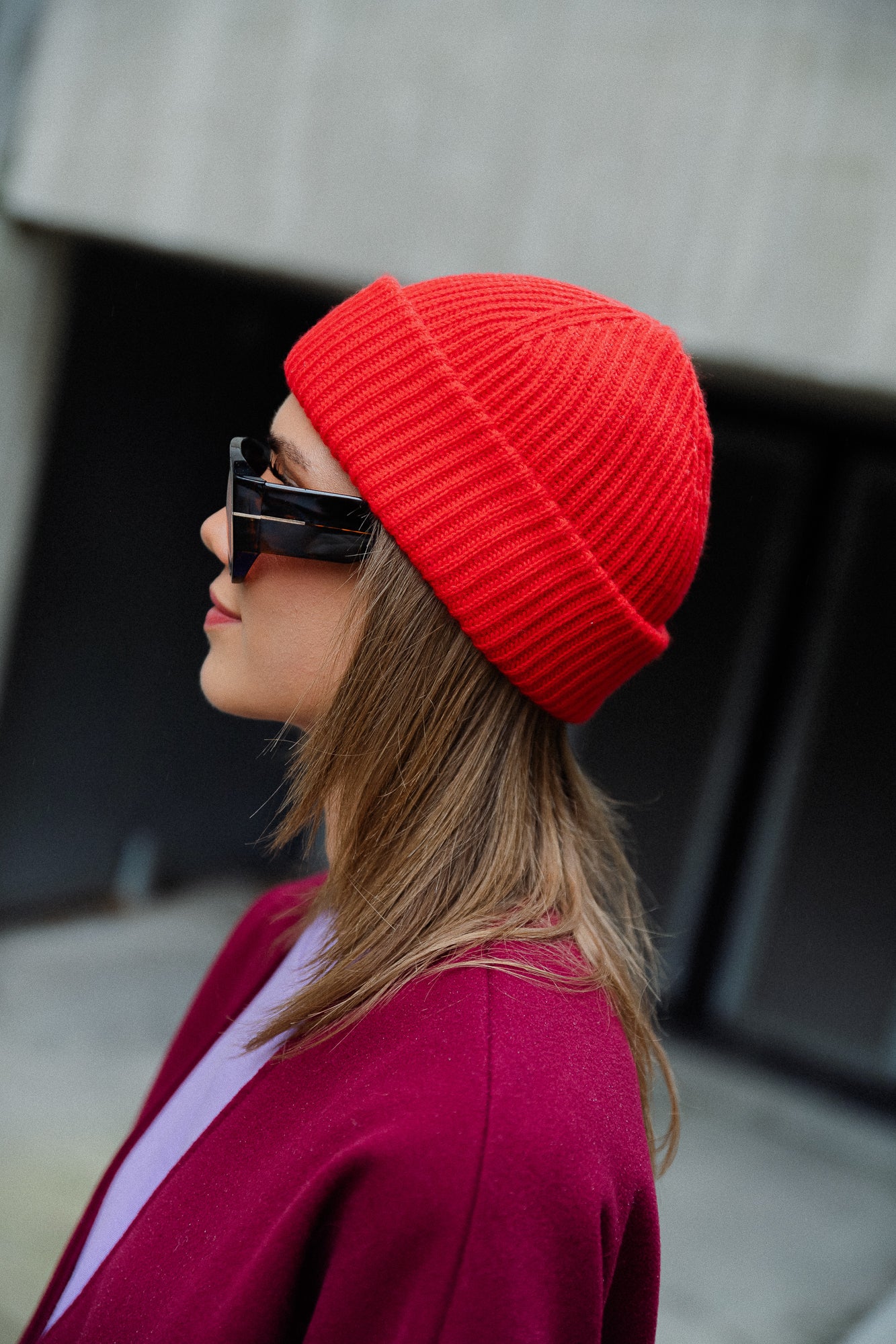 Kana beanie racing red