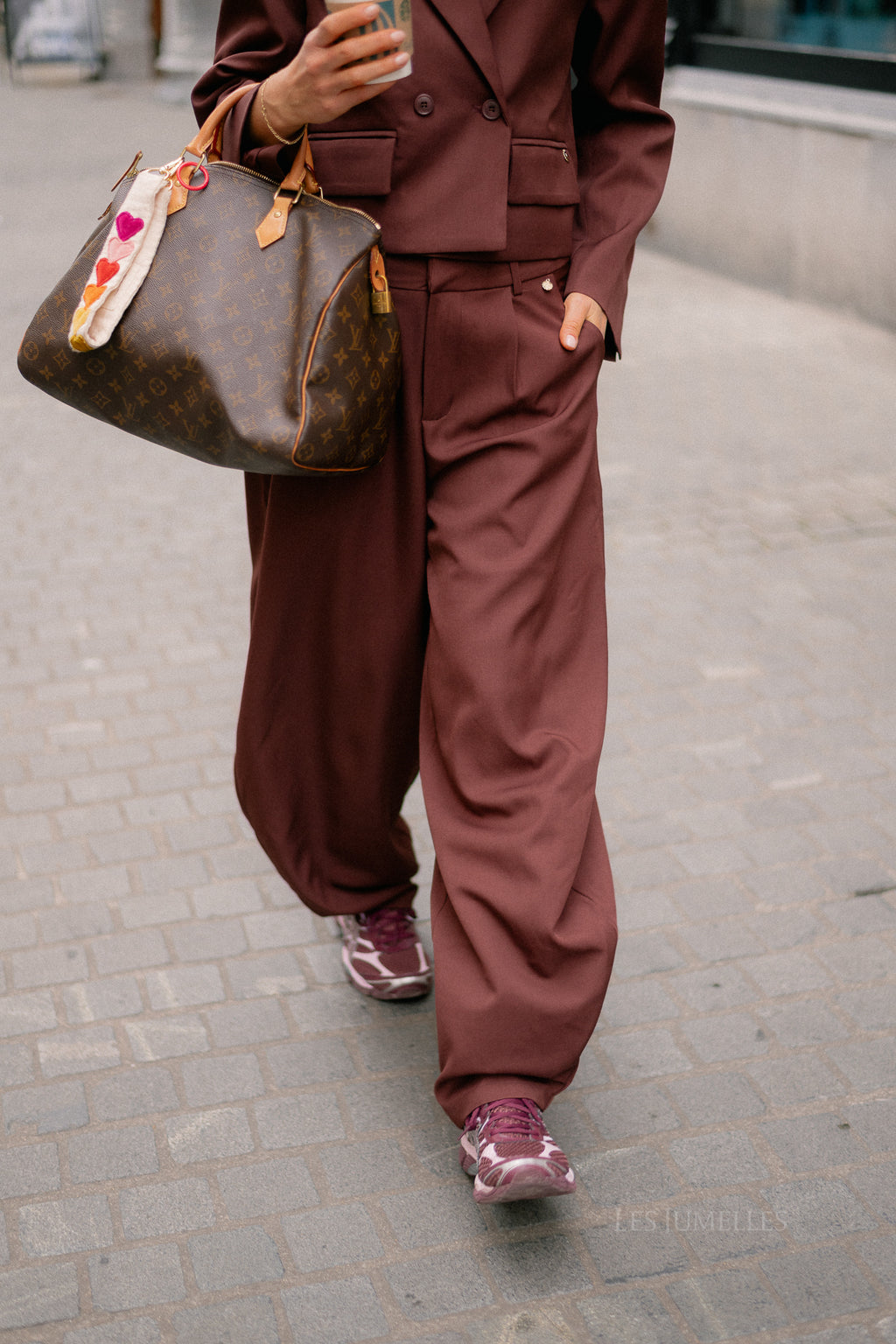 Nina pants burgundy