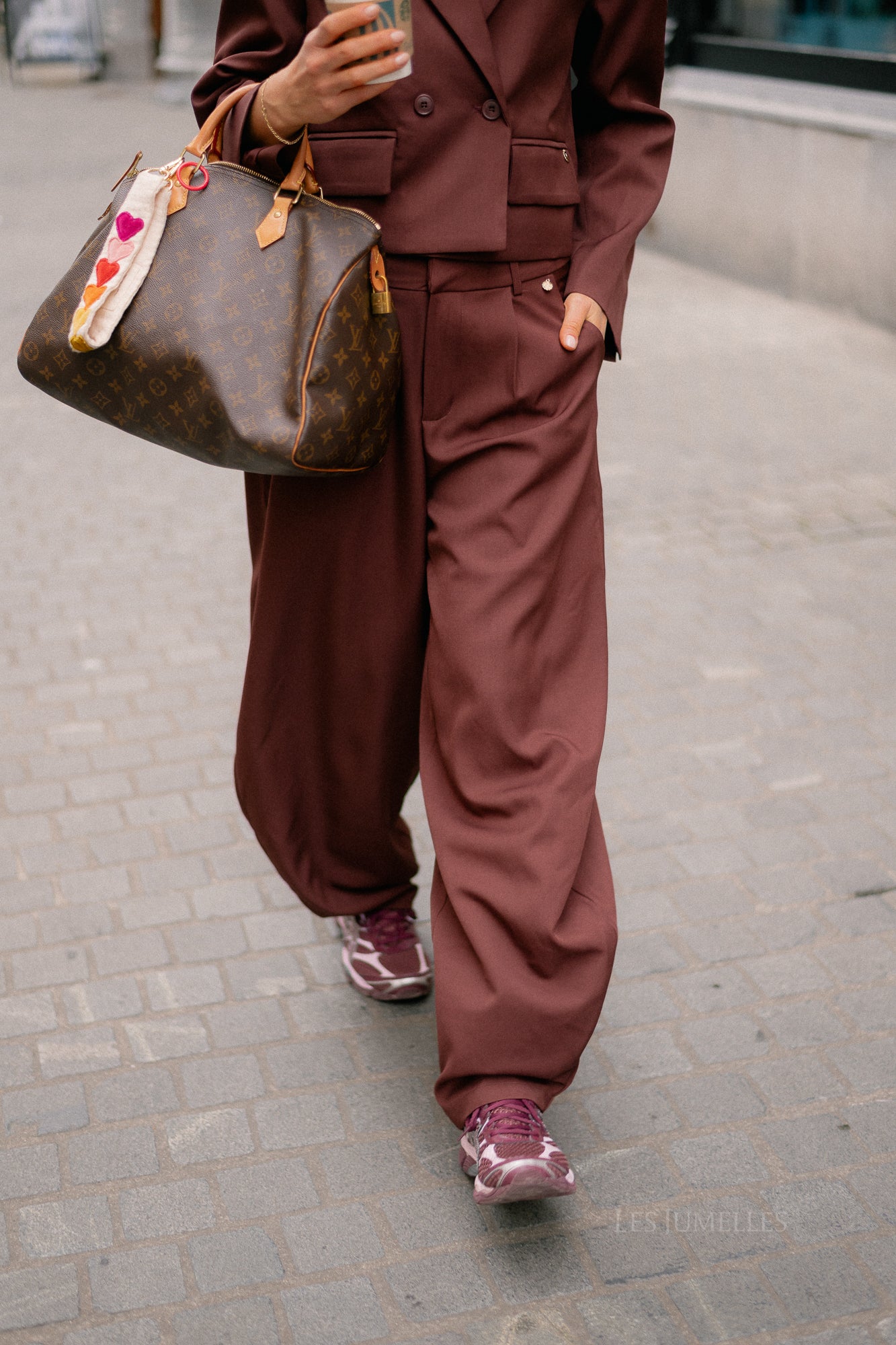 Nina pants burgundy