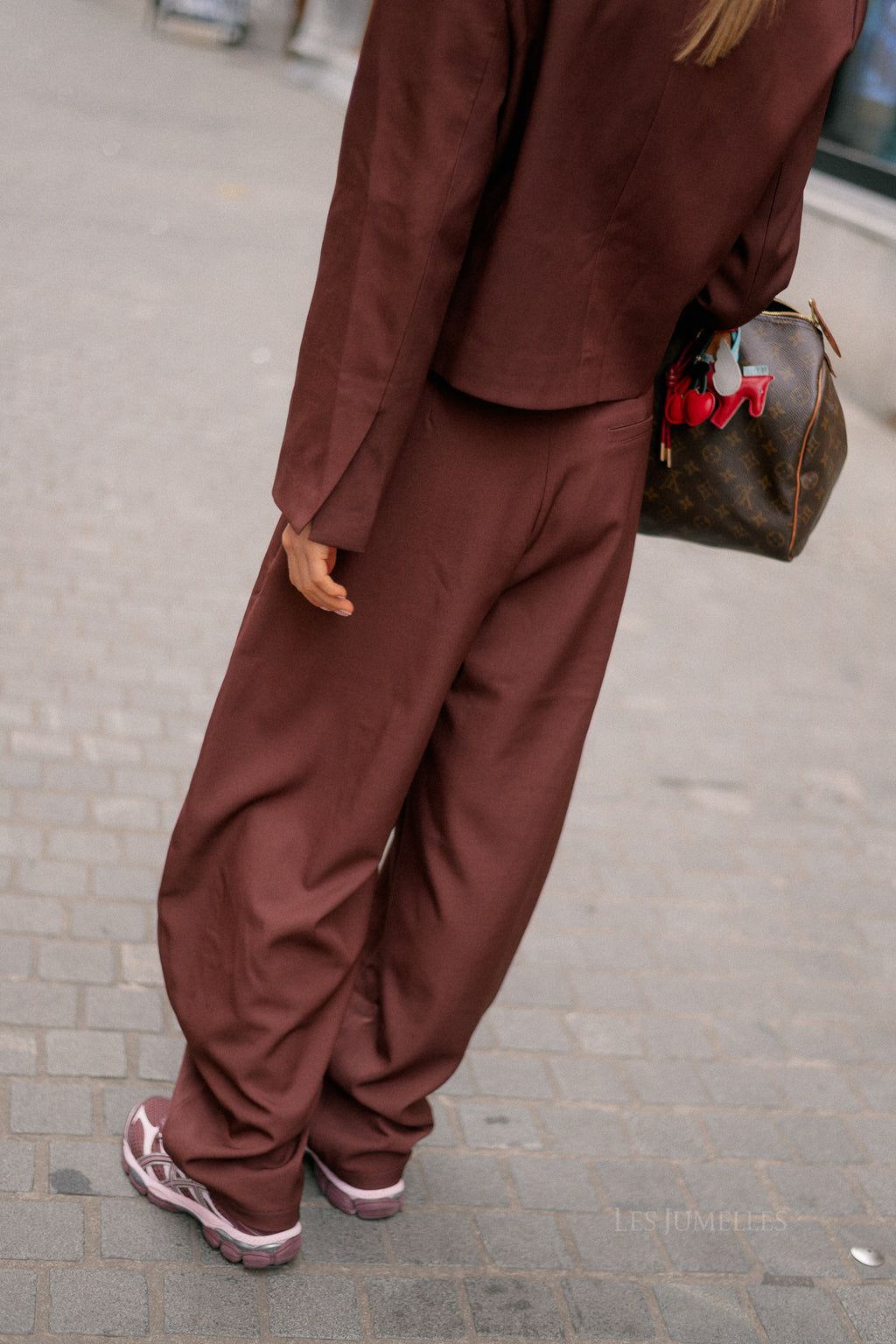 Nina pants burgundy