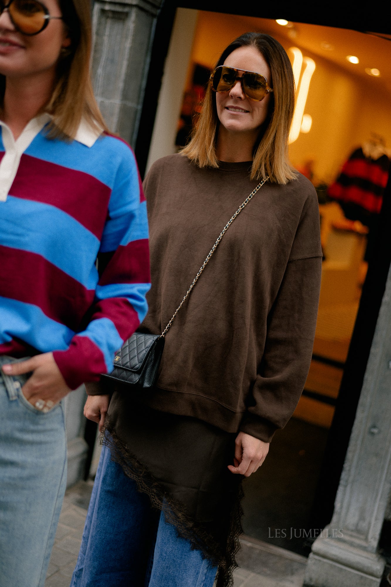 Stella sweater hot chocolate