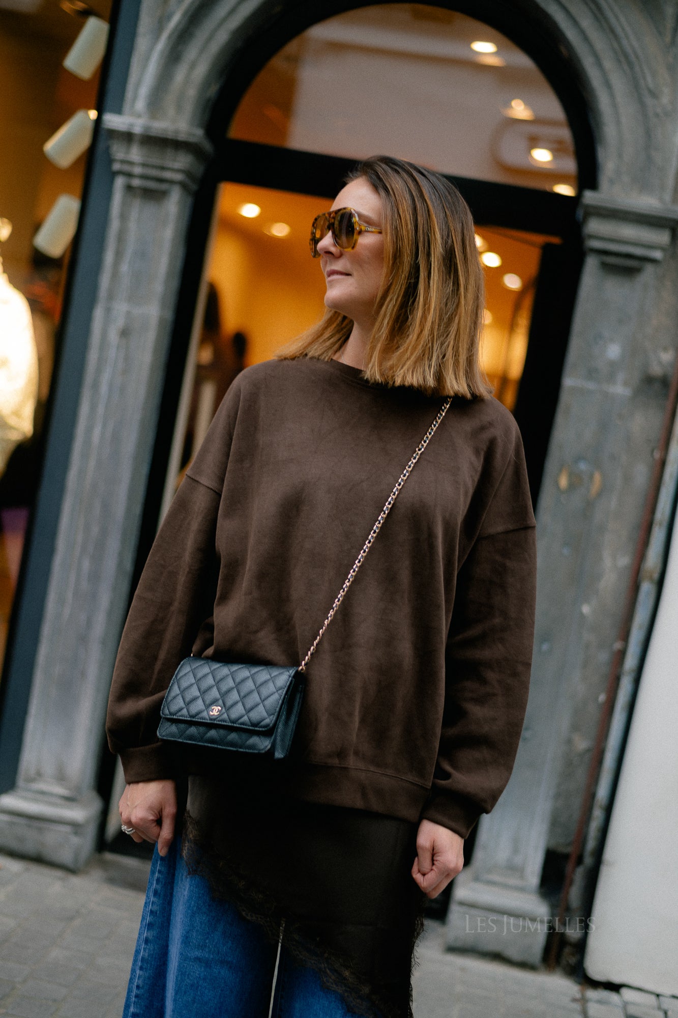 Stella sweater hot chocolate